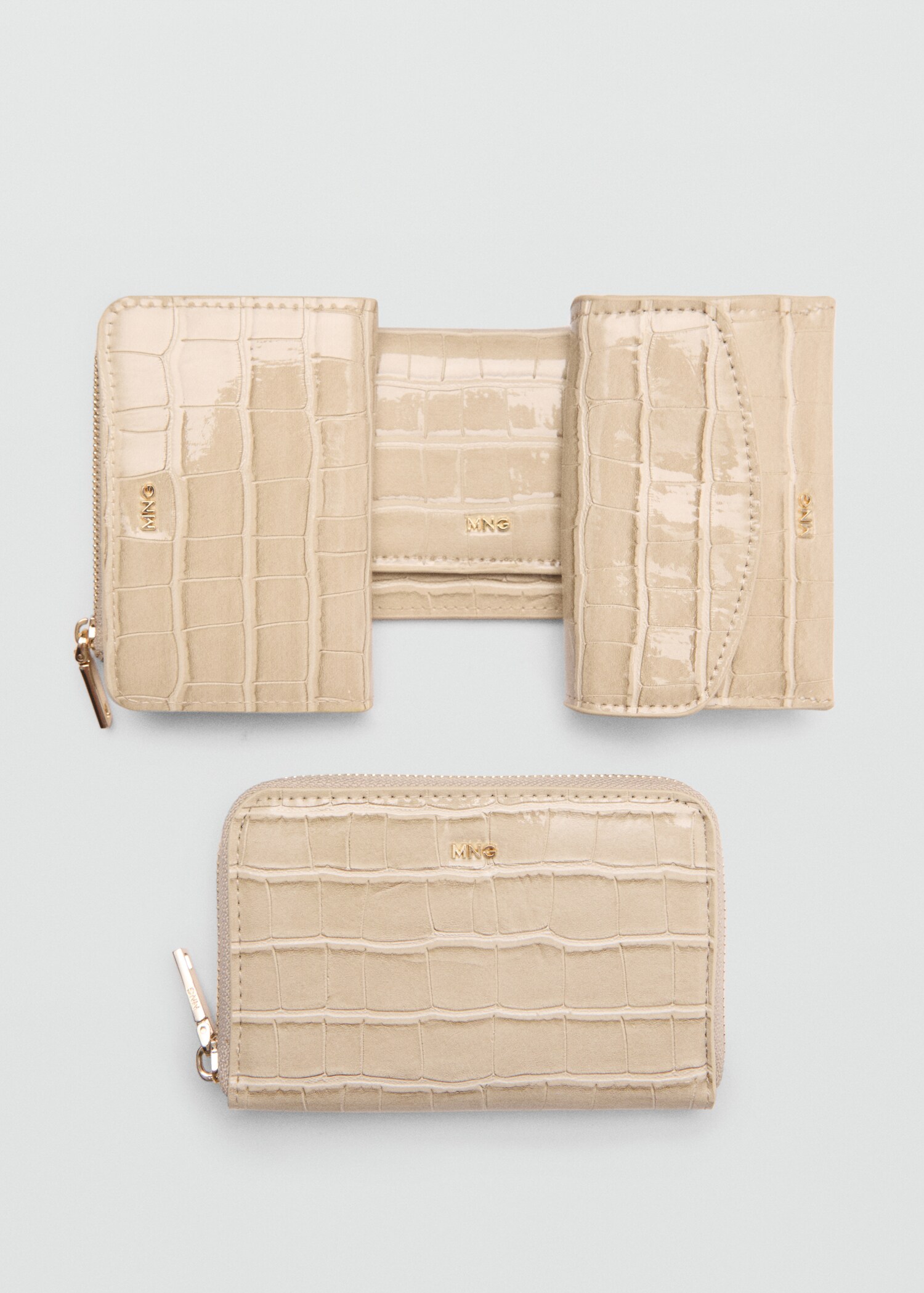 Crocodile-effect purse - Details of the article 3