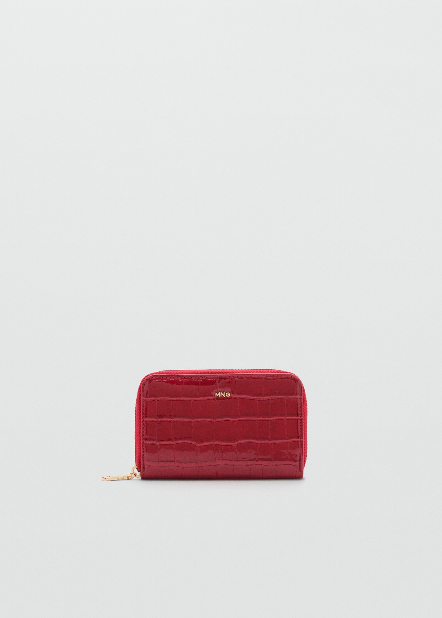 Crocodile-effect purse - Article without model