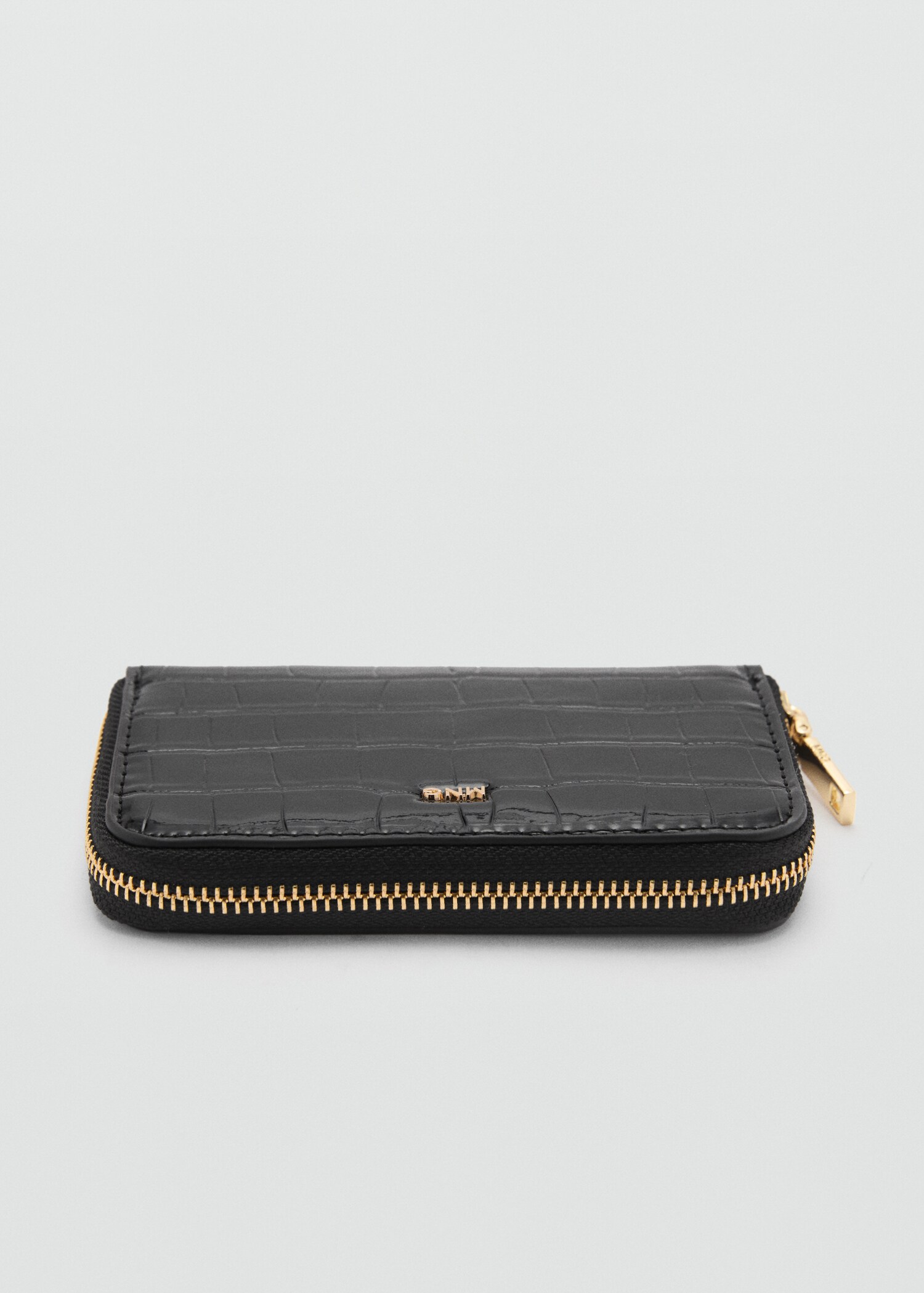Crocodile-effect purse - Medium plane
