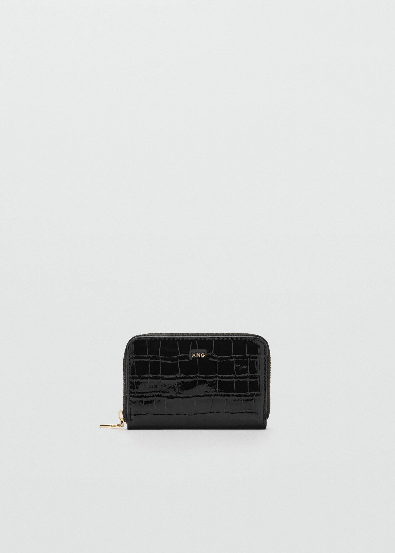 Crocodile-effect purse - Article without model