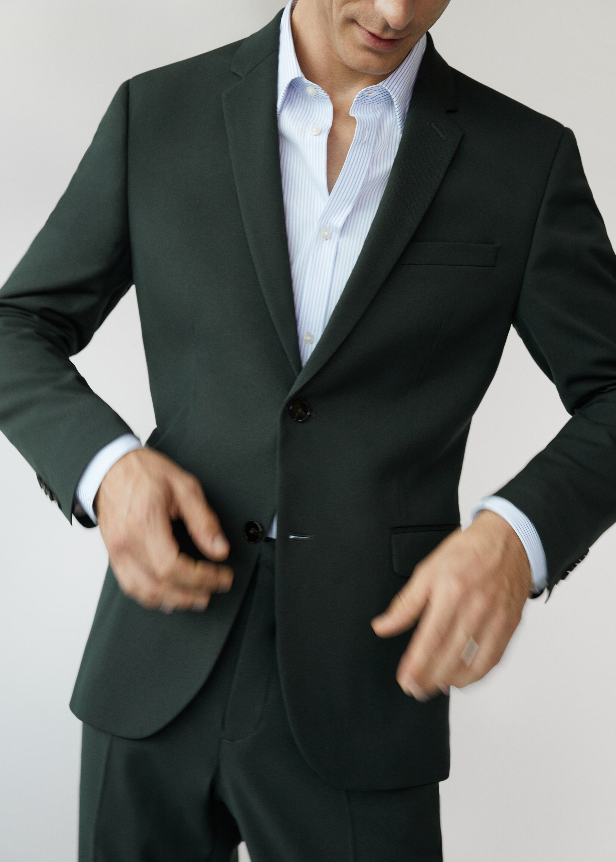 Oblekové sako super slim fit - Detail zboží 1