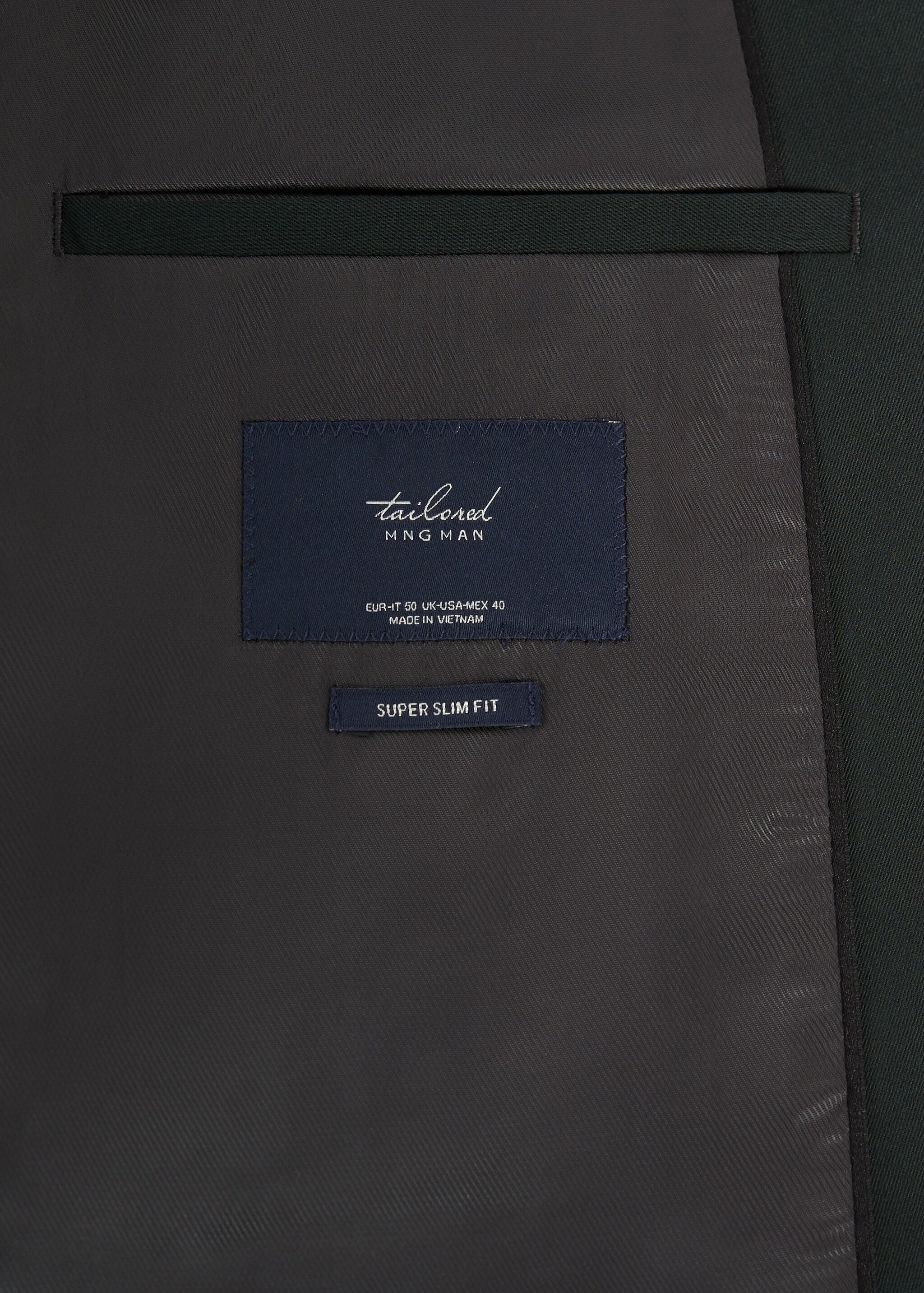 Oblekové sako super slim fit - Detail zboží 8
