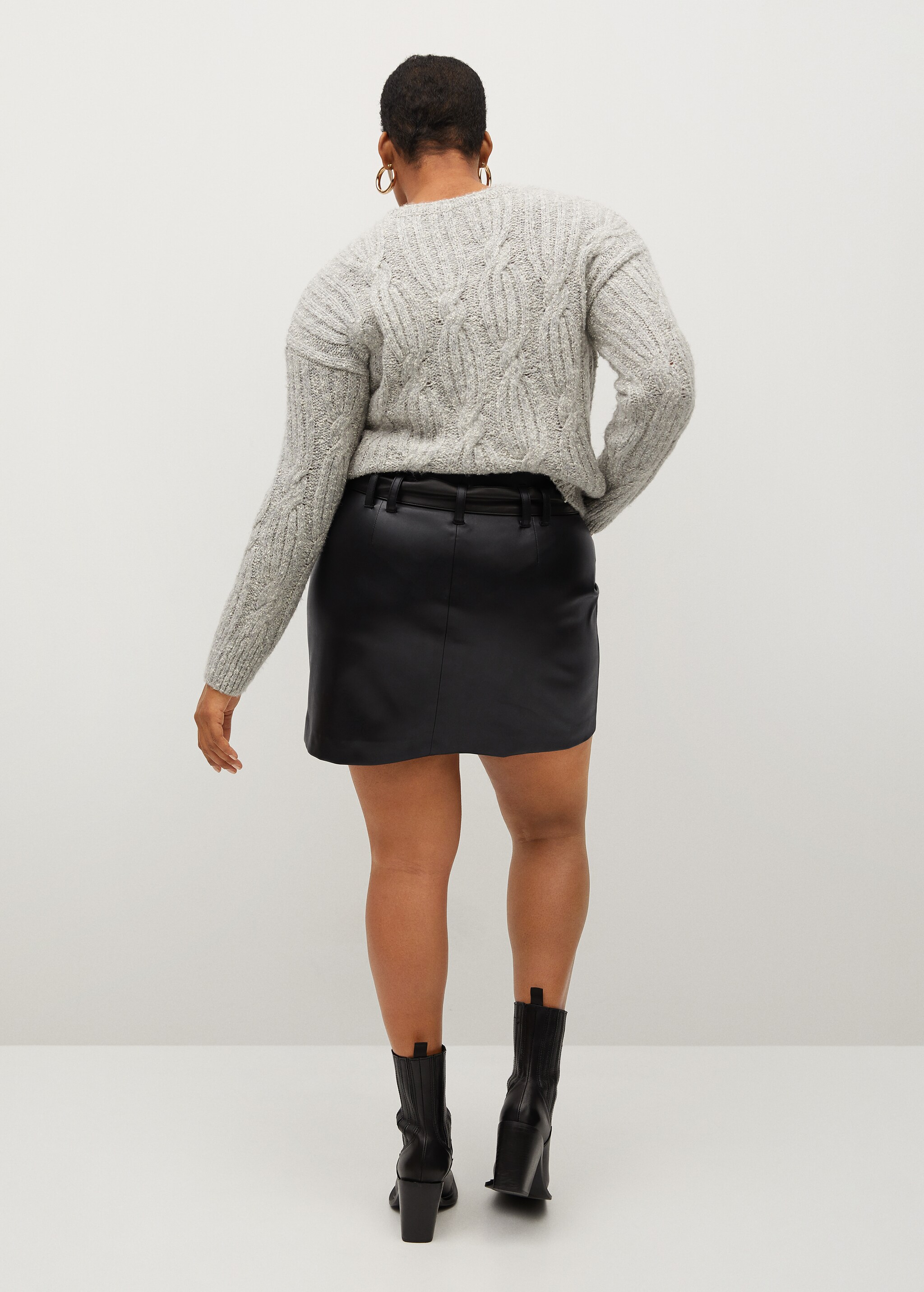 Minijupe ceinture - Verso de l’article