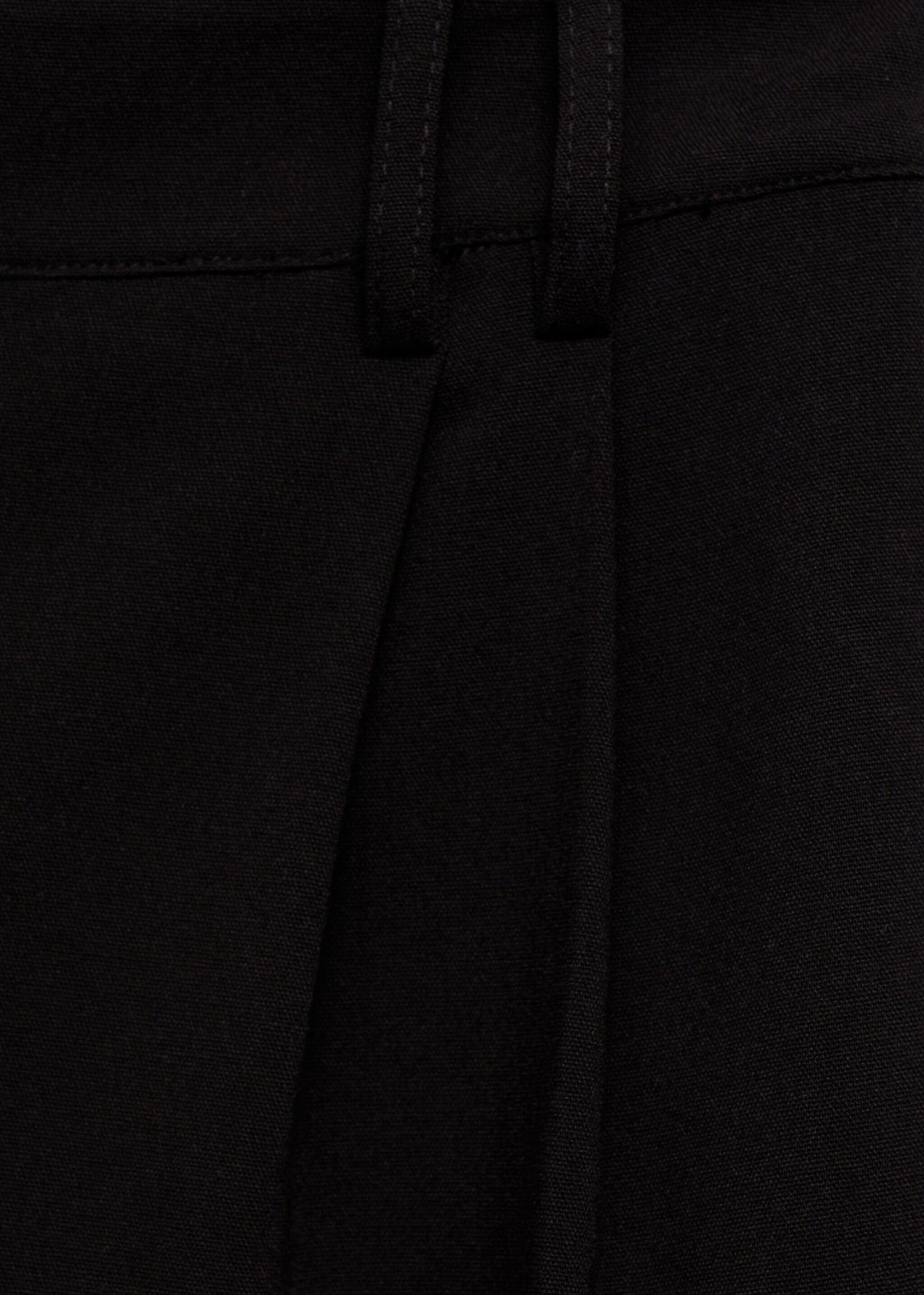 Bermuda droit taille haute - Détail de l'article 0, Noir. Ref: 77092912-00.