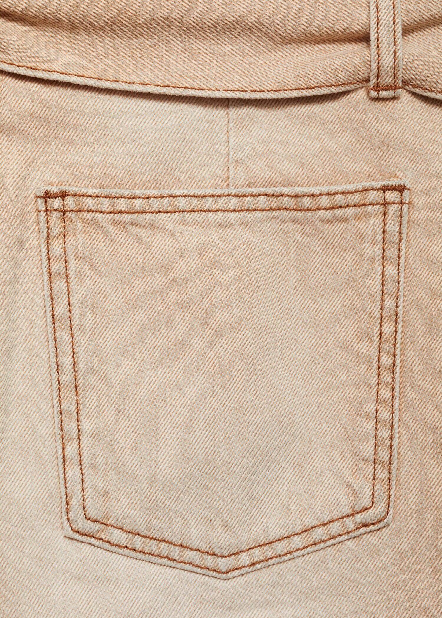 Mini-Jeansrock mit Gürtel - Detail des Artikels 0