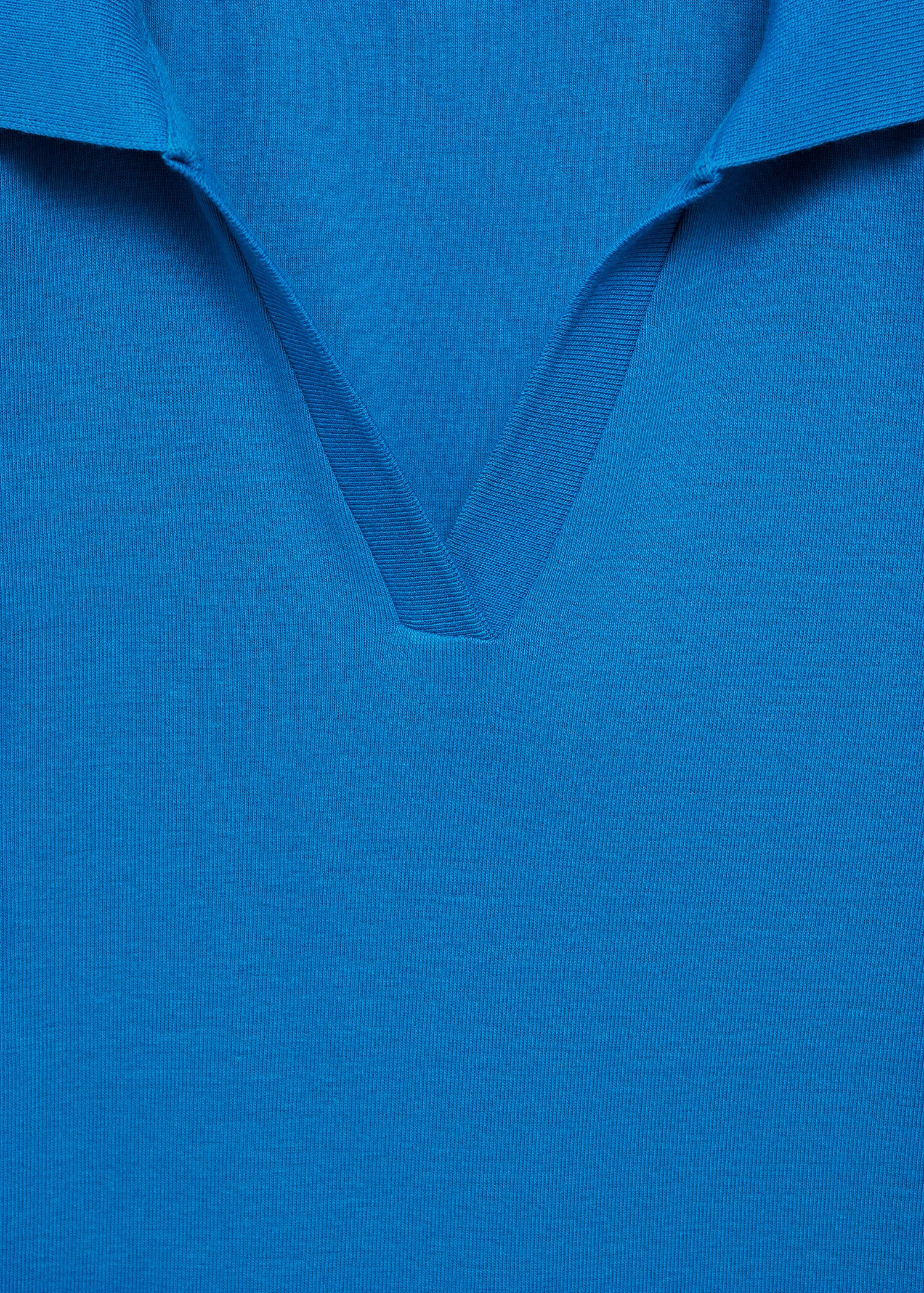 Contrasting stripes cotton polo shirt - Details of the article 8