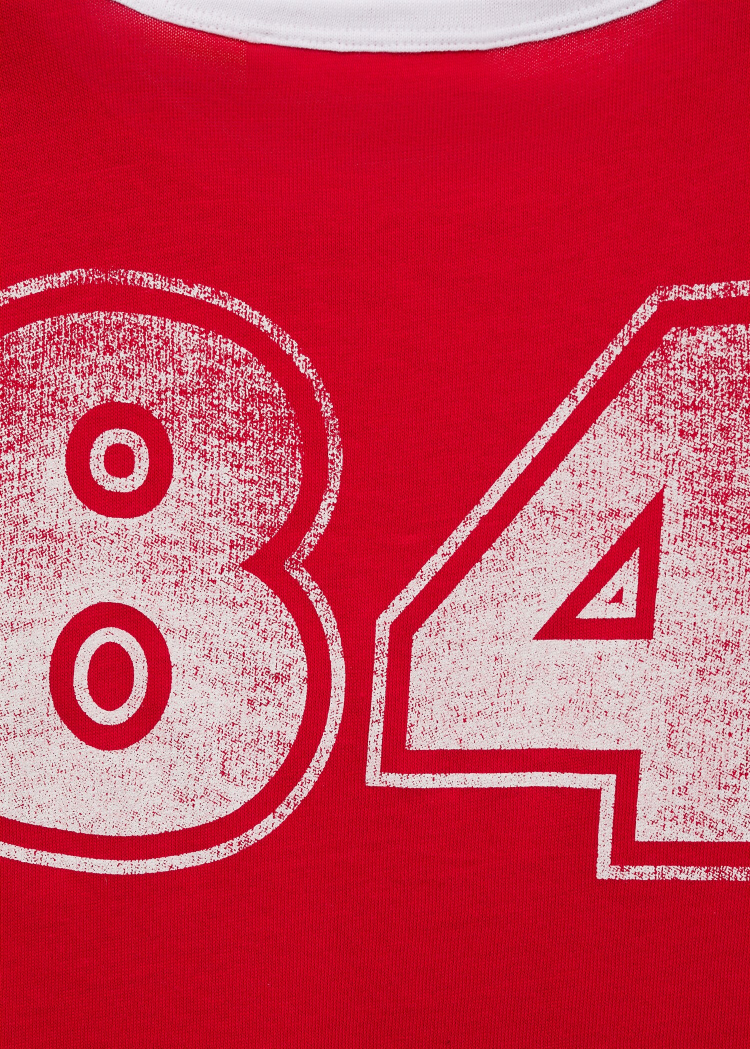 Strick-T-Shirt mit Kontrastabschlüssen - Detail des Artikels 0