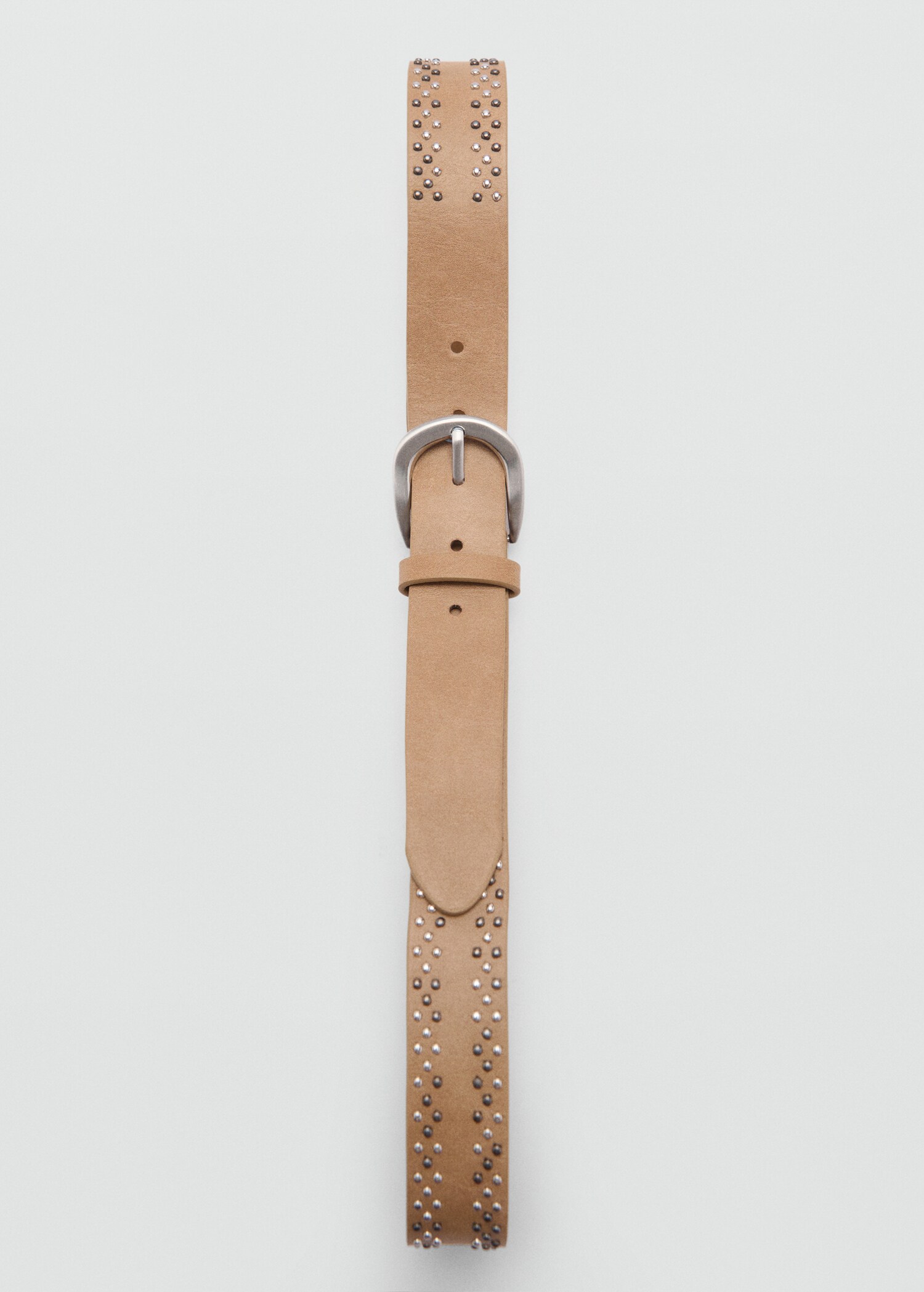 Bead leather belt - Details of the article 1