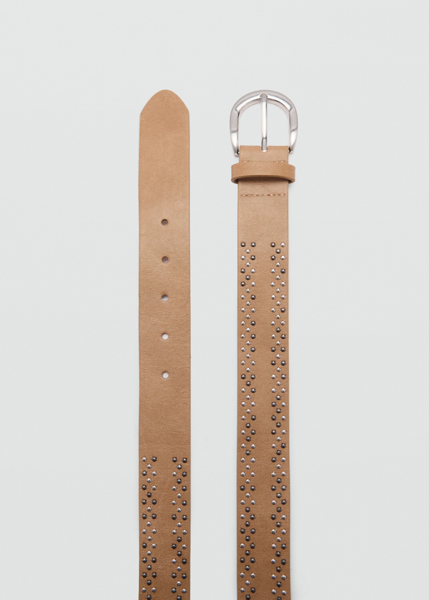 Bead leather belt - Details of the article 2