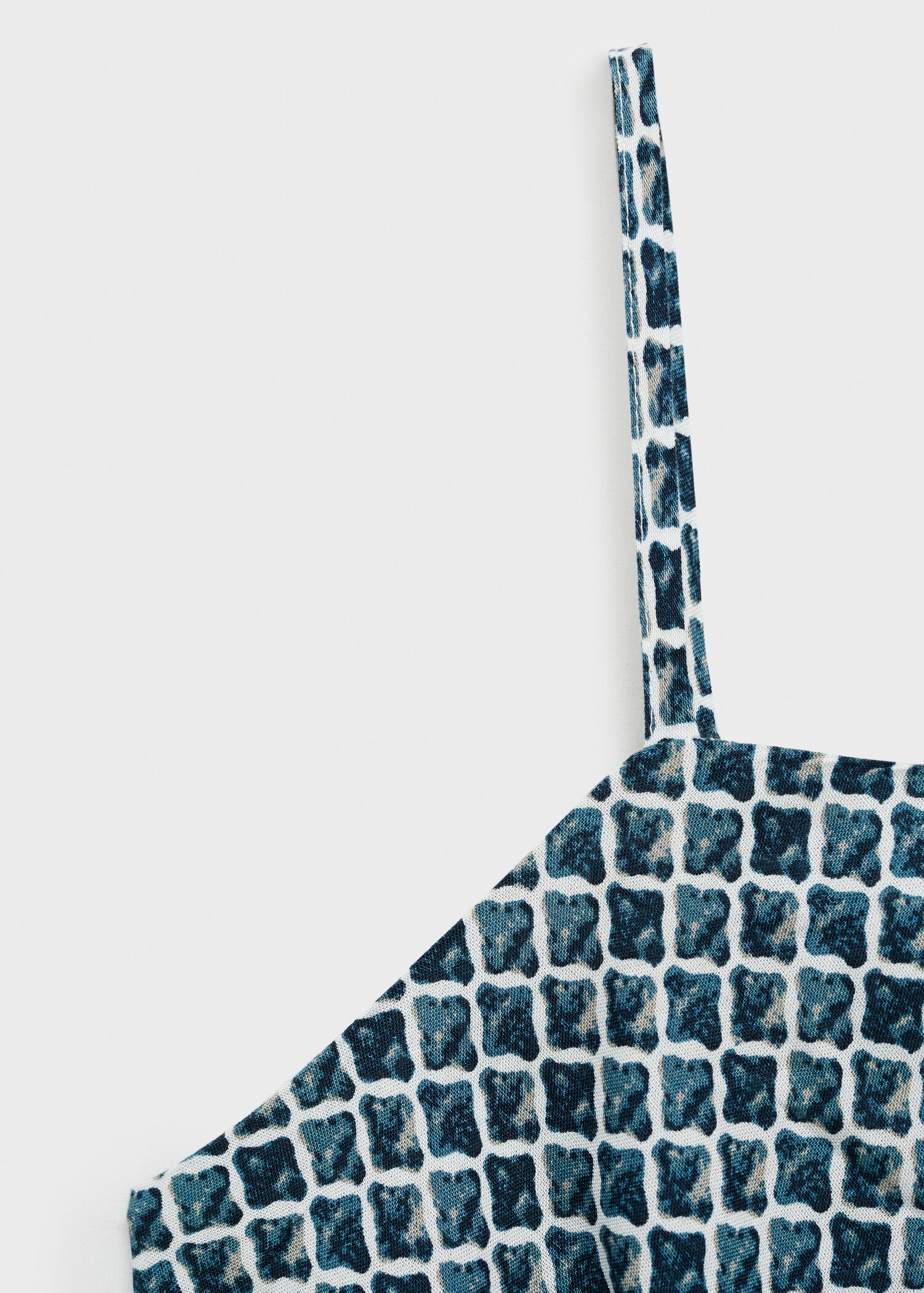 Langes, bedrucktes Kleid - Detail des Artikels 8