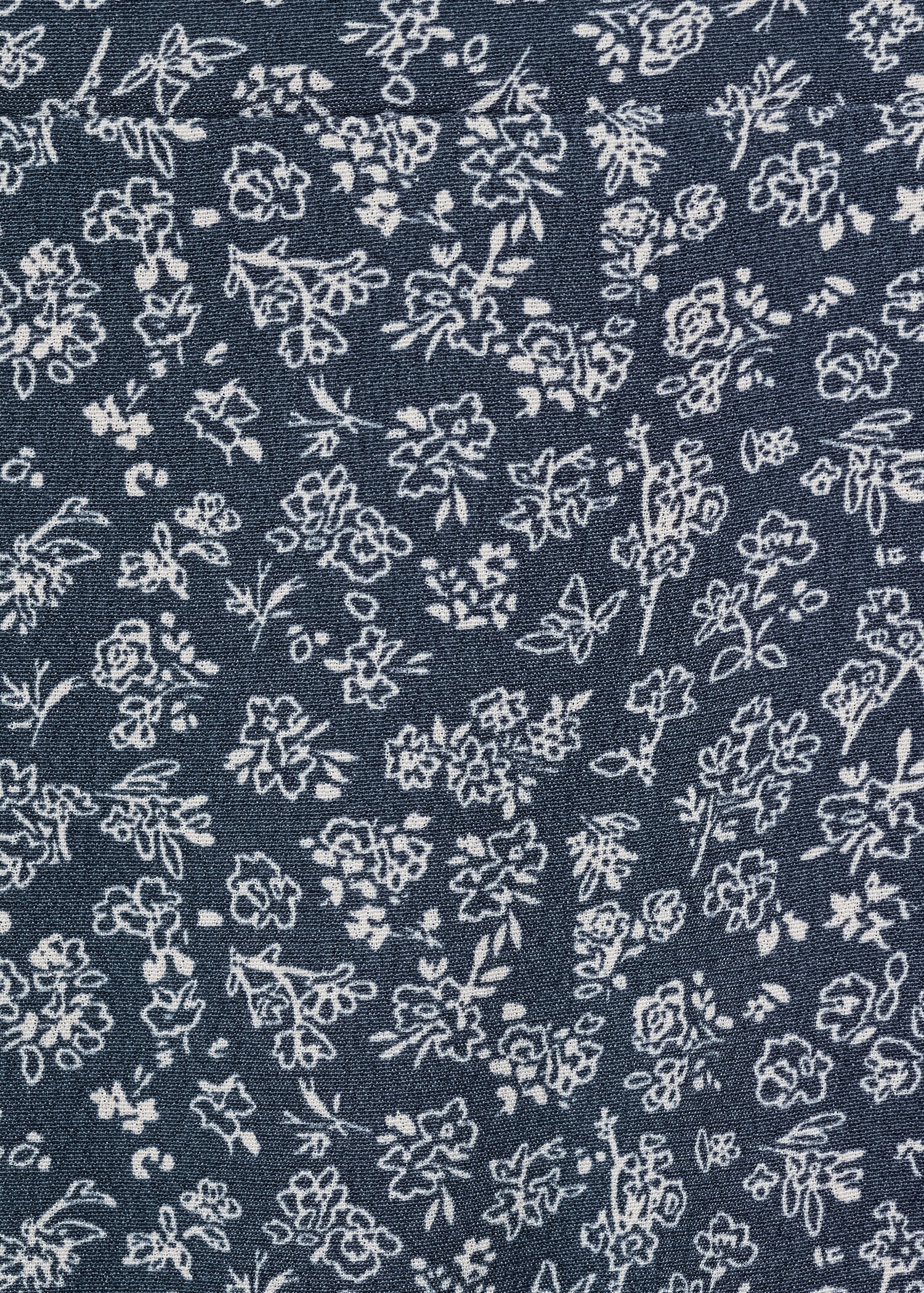 Jupe midi à fleurs - Détail de l'article 0