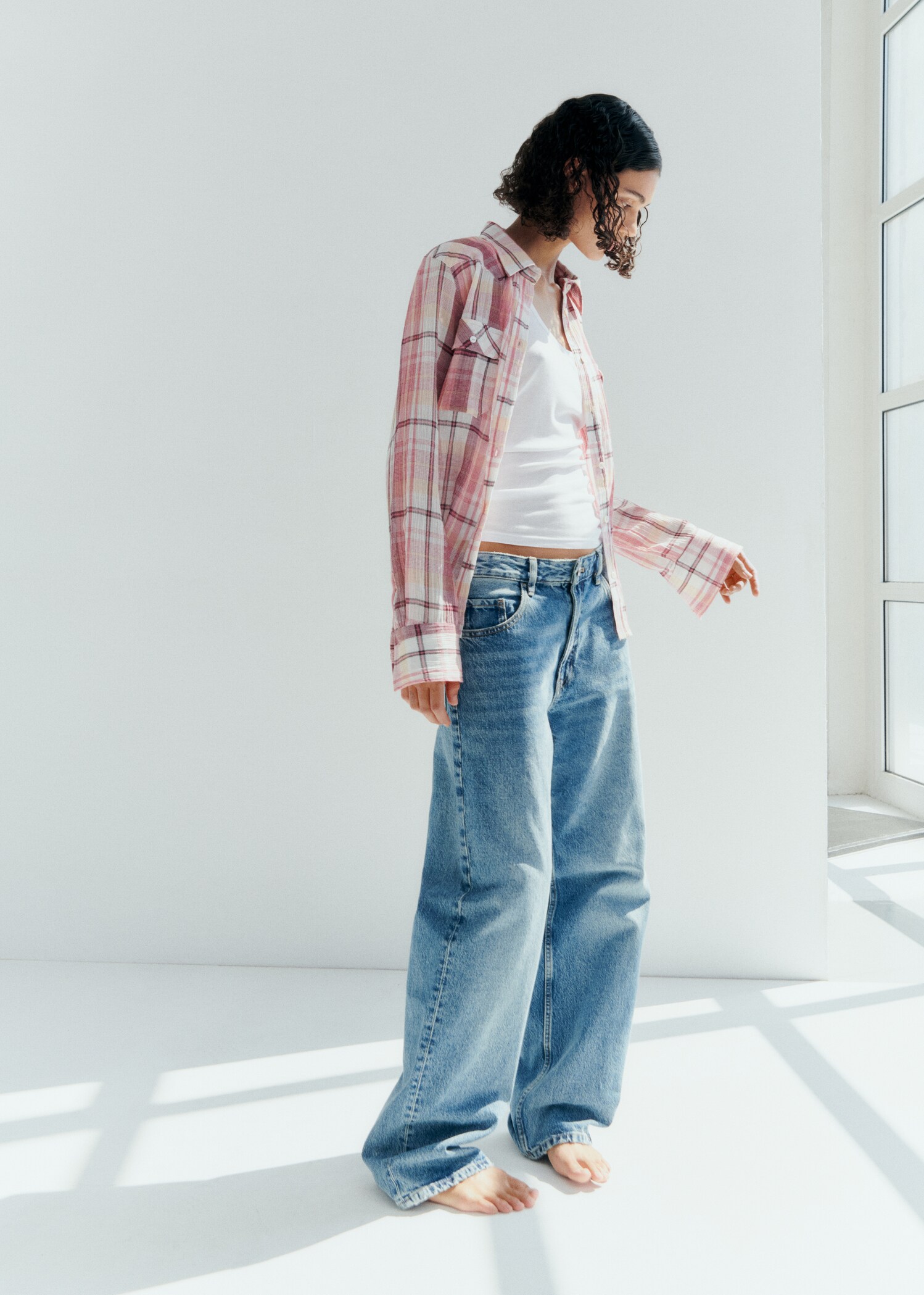 Chemise à carreaux en coton - Détail de l'article 6