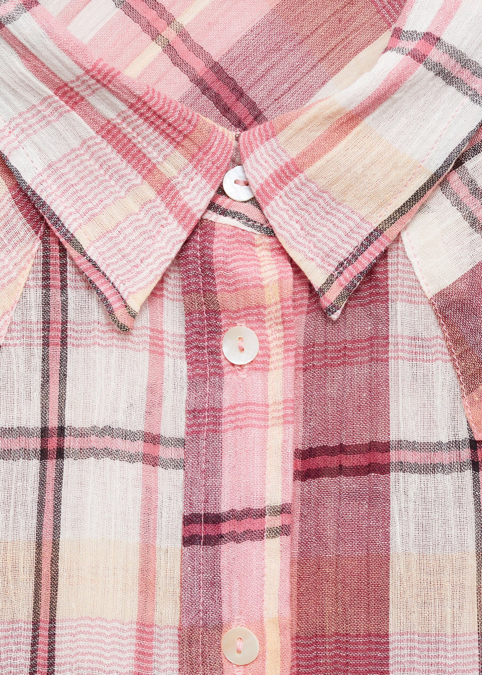 Chemise à carreaux en coton - Détail de l'article 8
