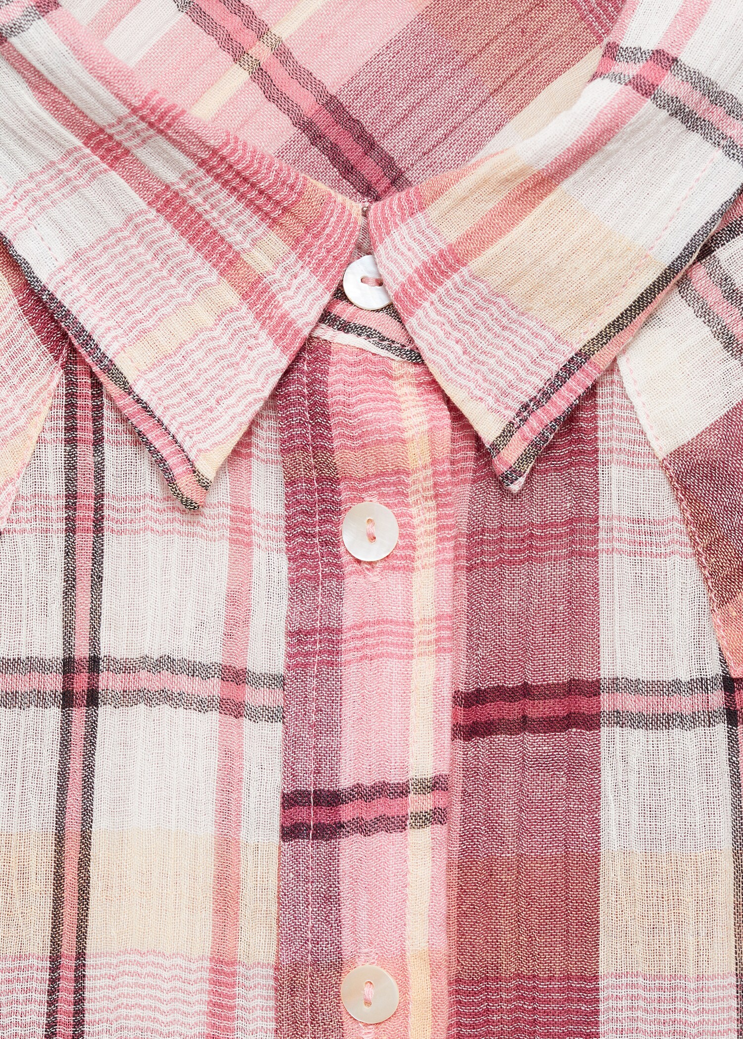 Chemise à carreaux en coton - Détail de l'article 8