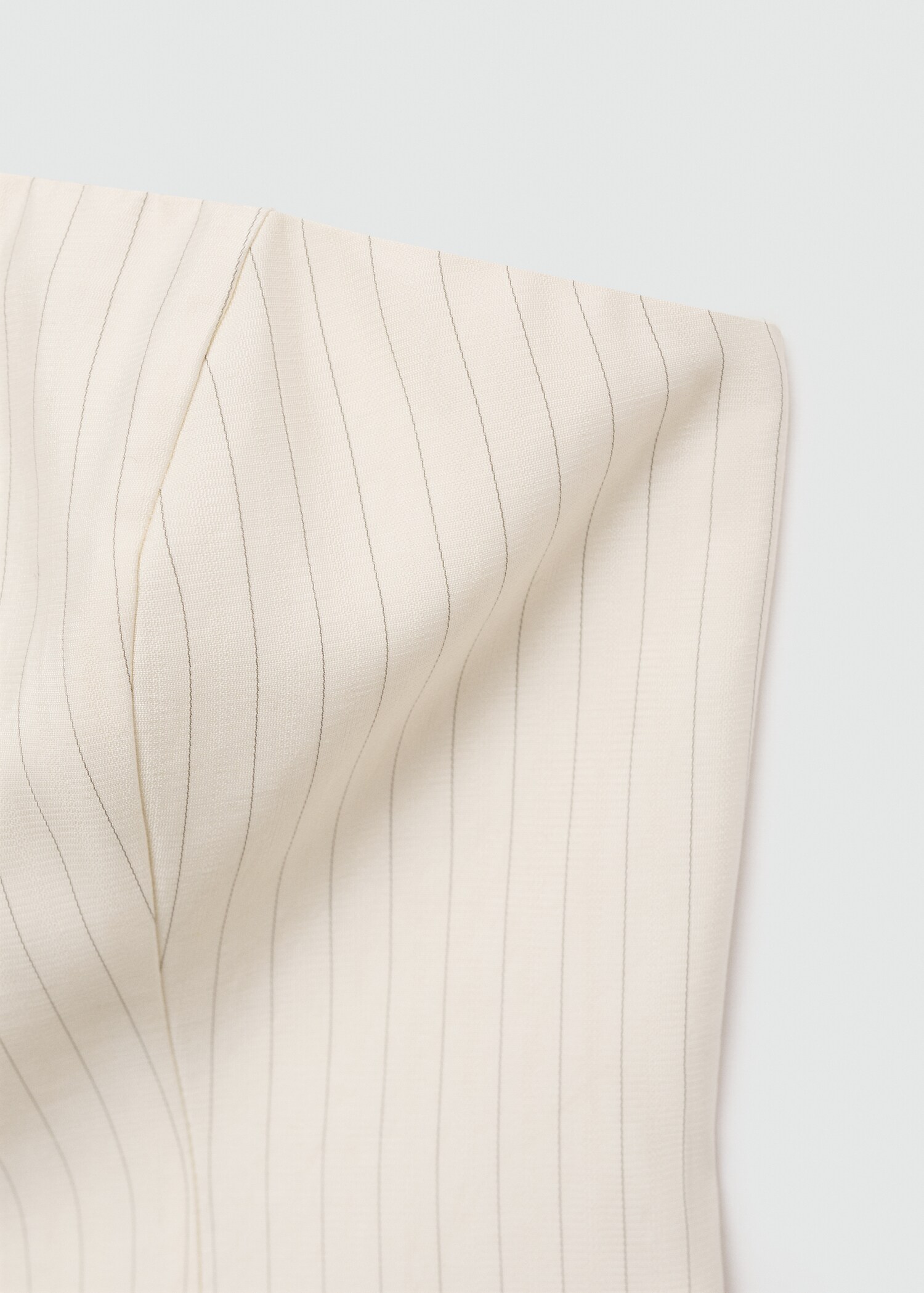 Striped bandeau top - Details of the article 0