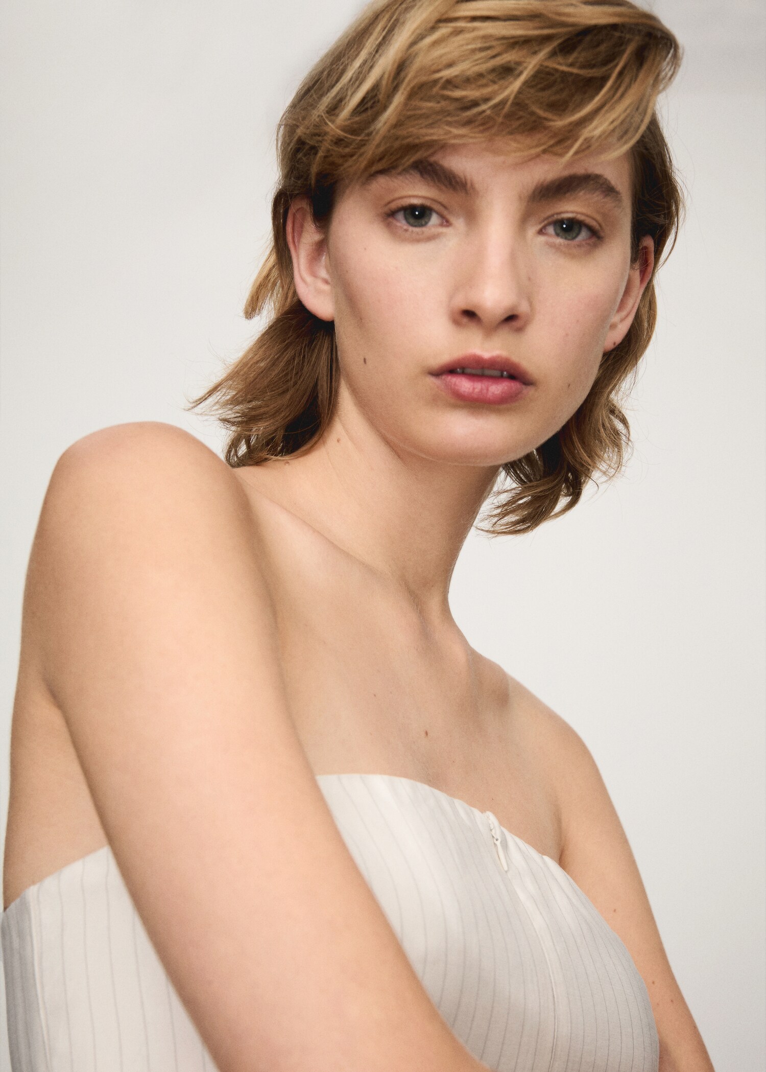 Striped bandeau top - Details of the article 1