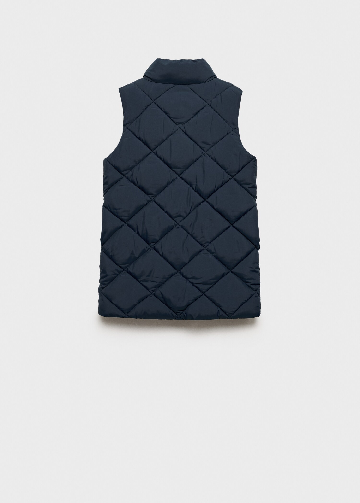 Gilet matelassé long - Verso de l’article