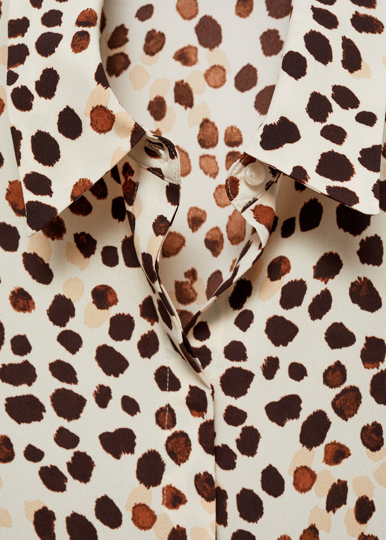 Printed flowy shirt - Details of the article 8