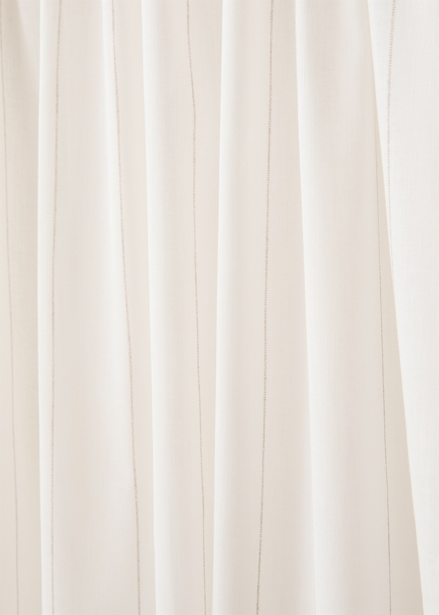 Striped cotton curtain - Details of the article 4