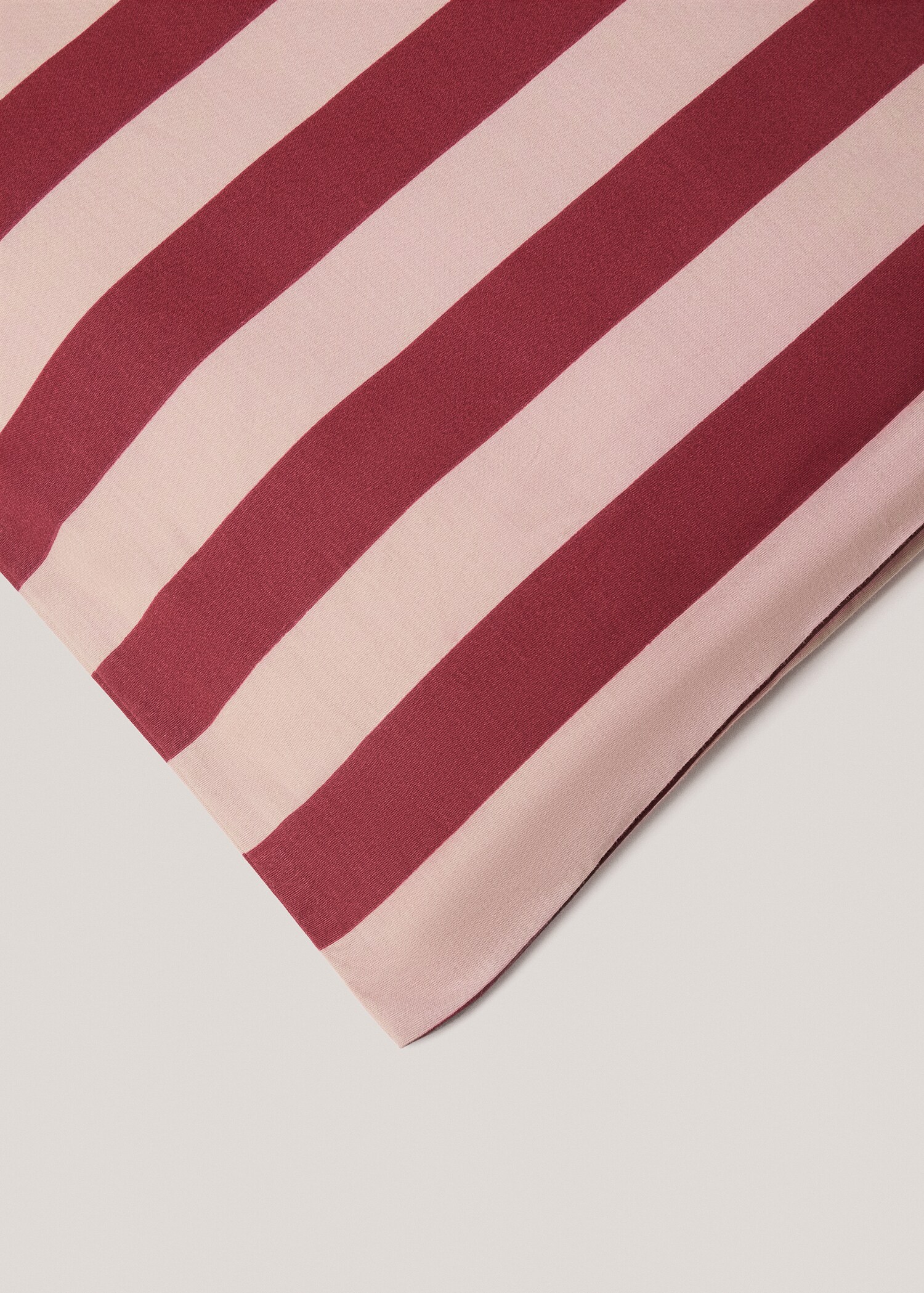 Percale cotton Kodak-striped duvet cover for 90cm bed - Details of the article 2