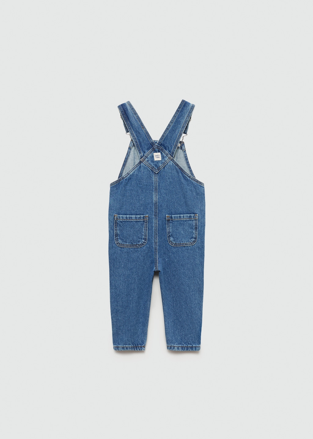 Long denim dungarees - Baby boys | MANGO OUTLET USA
