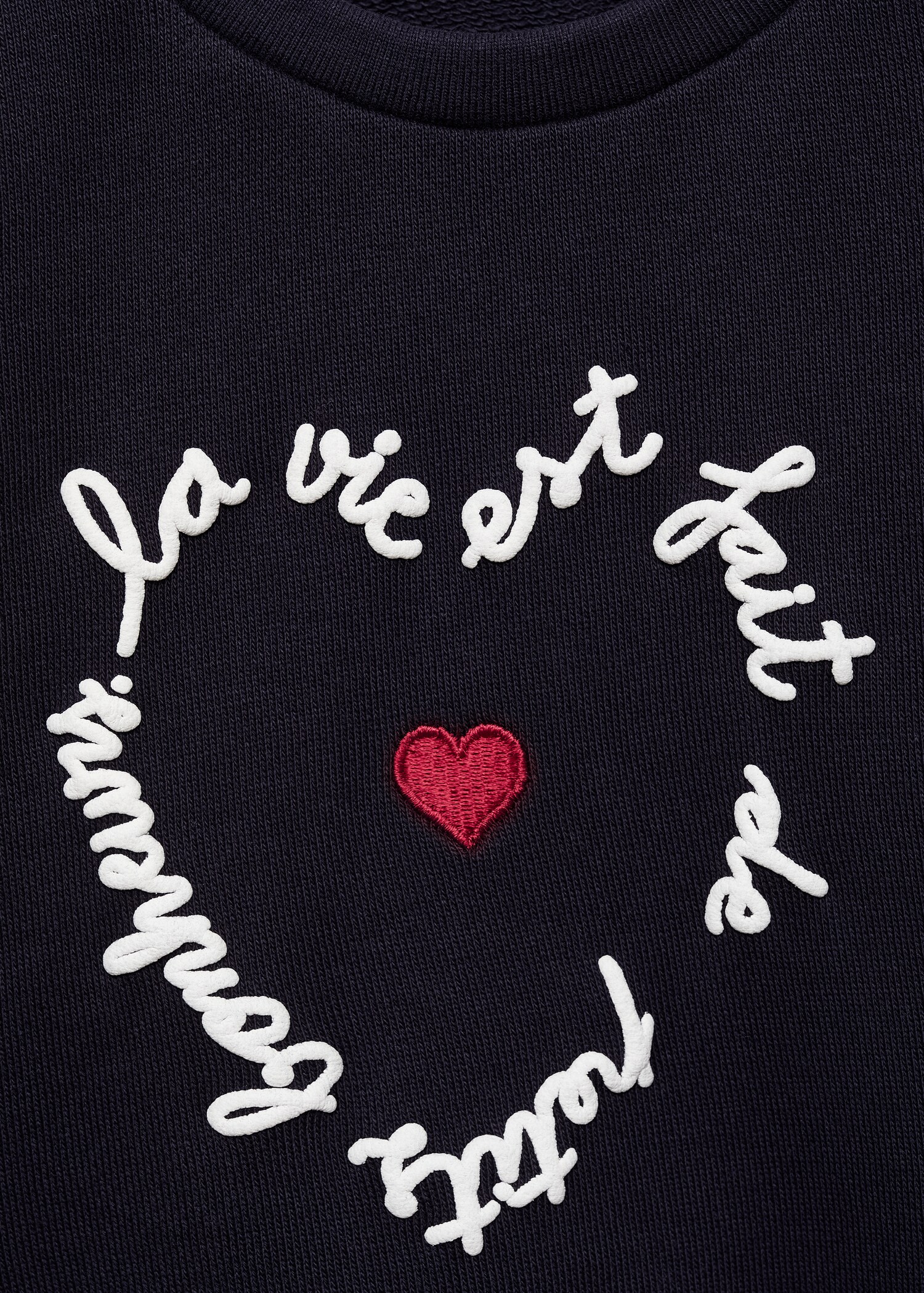 Sweat-shirt imprimé broderie - Détail de l'article 8