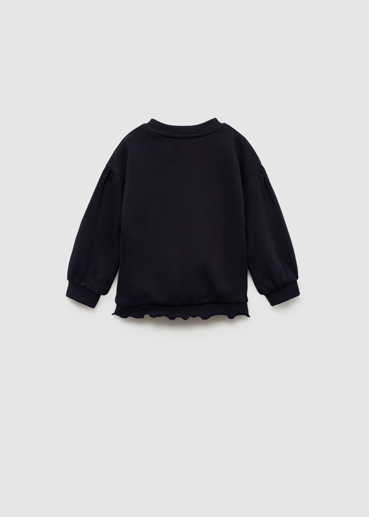 Sweat-shirt imprimé broderie - Verso de l’article