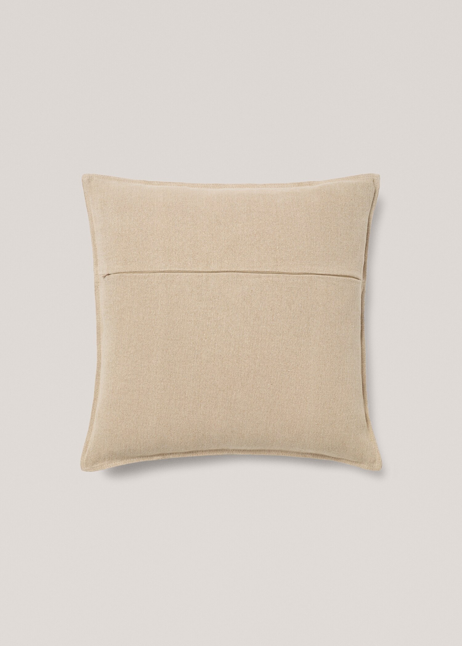 Linen stitched cushion cover 60x60cm - Details of the article 1