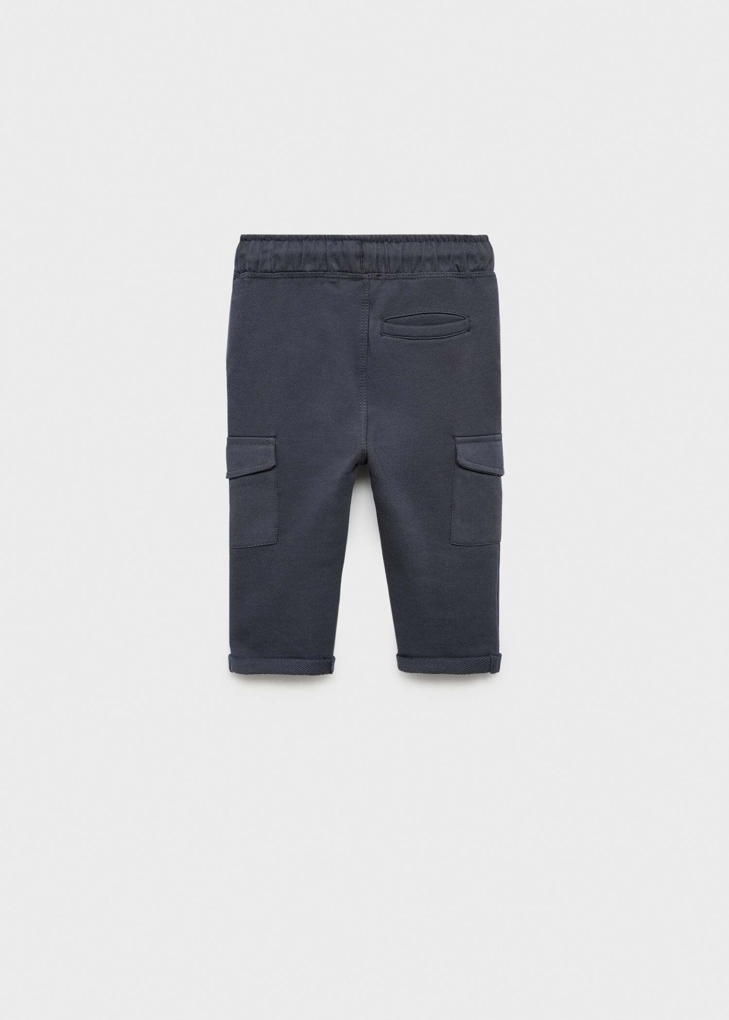 Cotton jogger cargo trousers - Reverse of the article