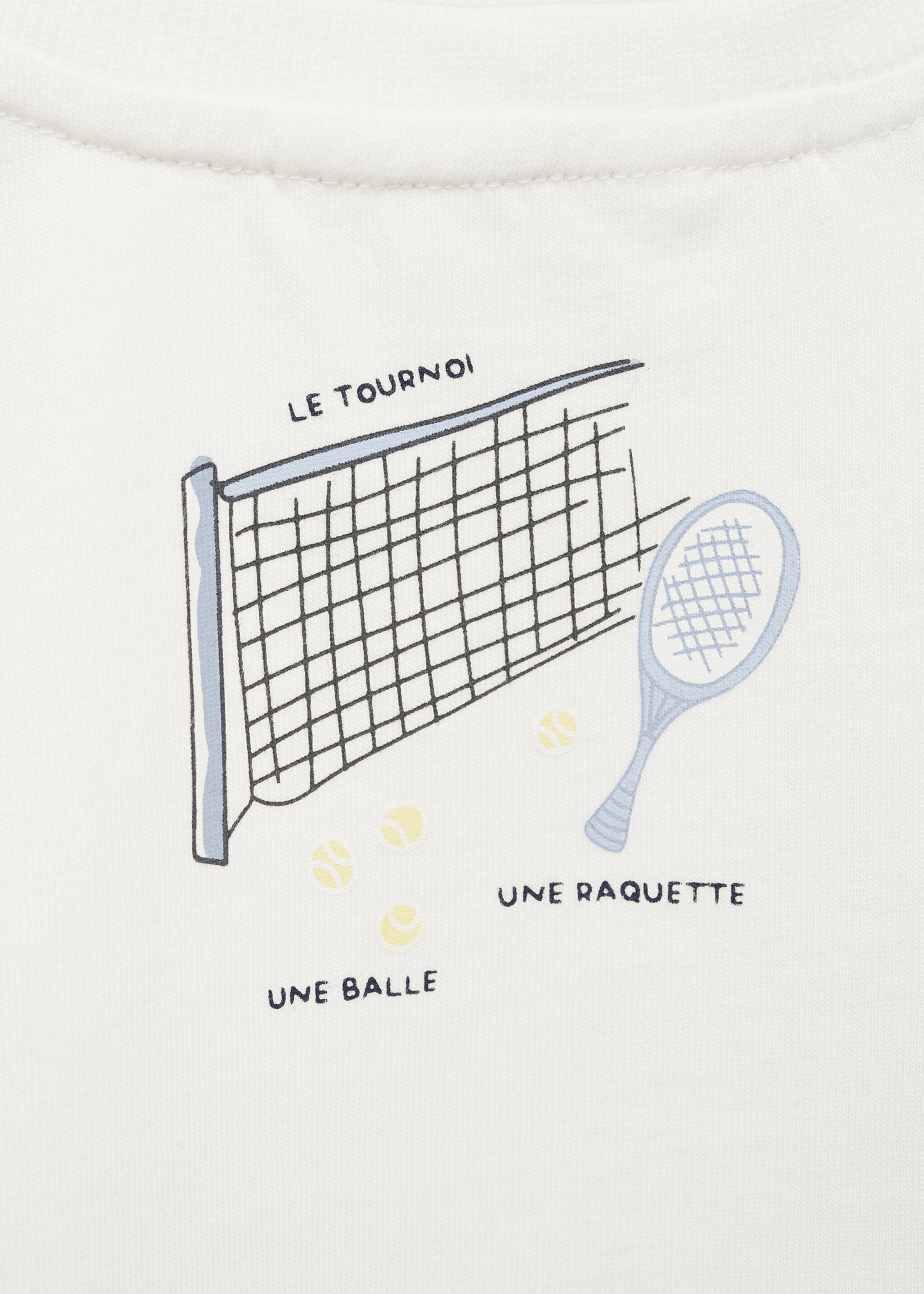 Printed cotton-blend t-shirt - Details of the article 0