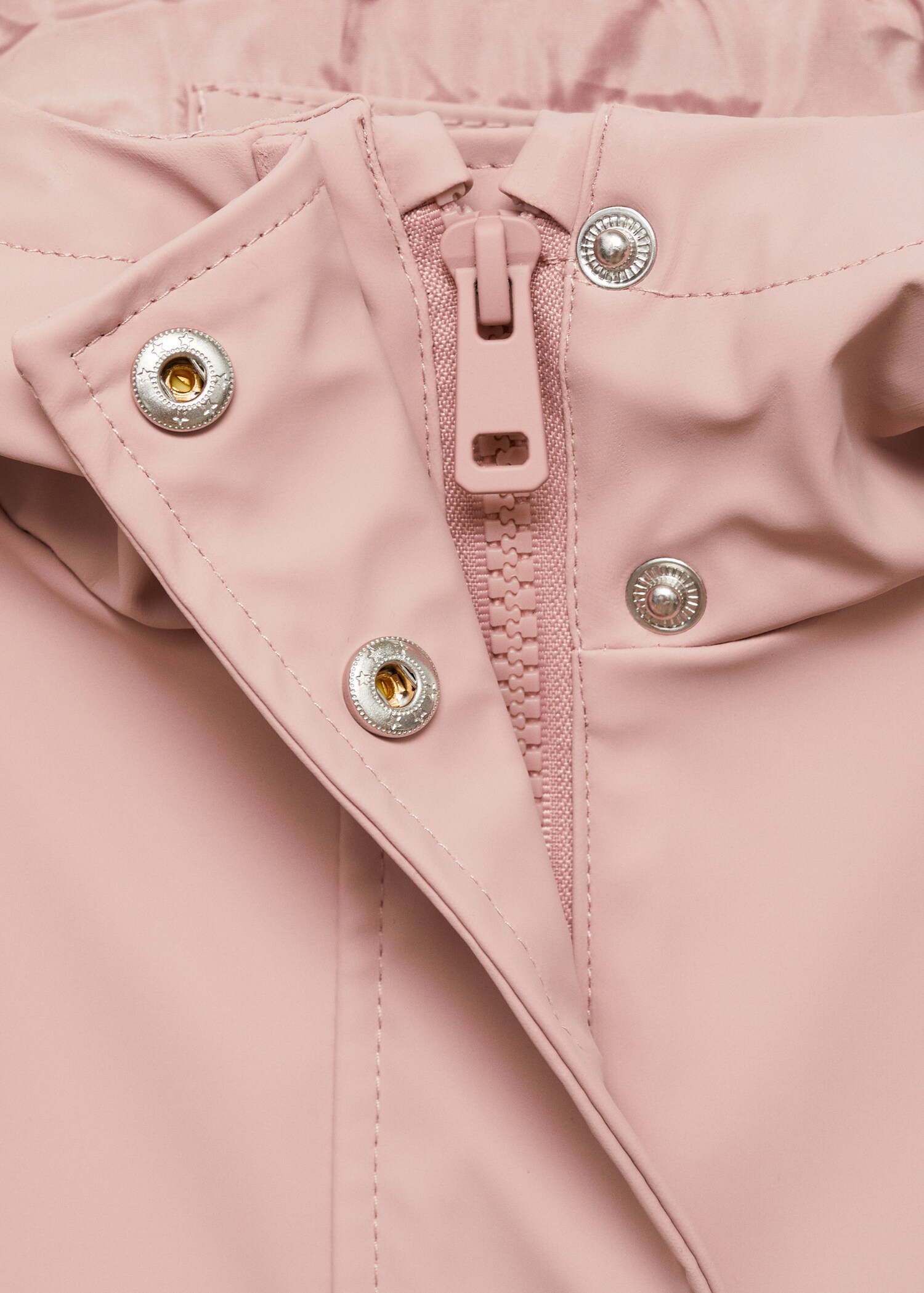 Hooded waterproof quilted parka - Details of the article 8