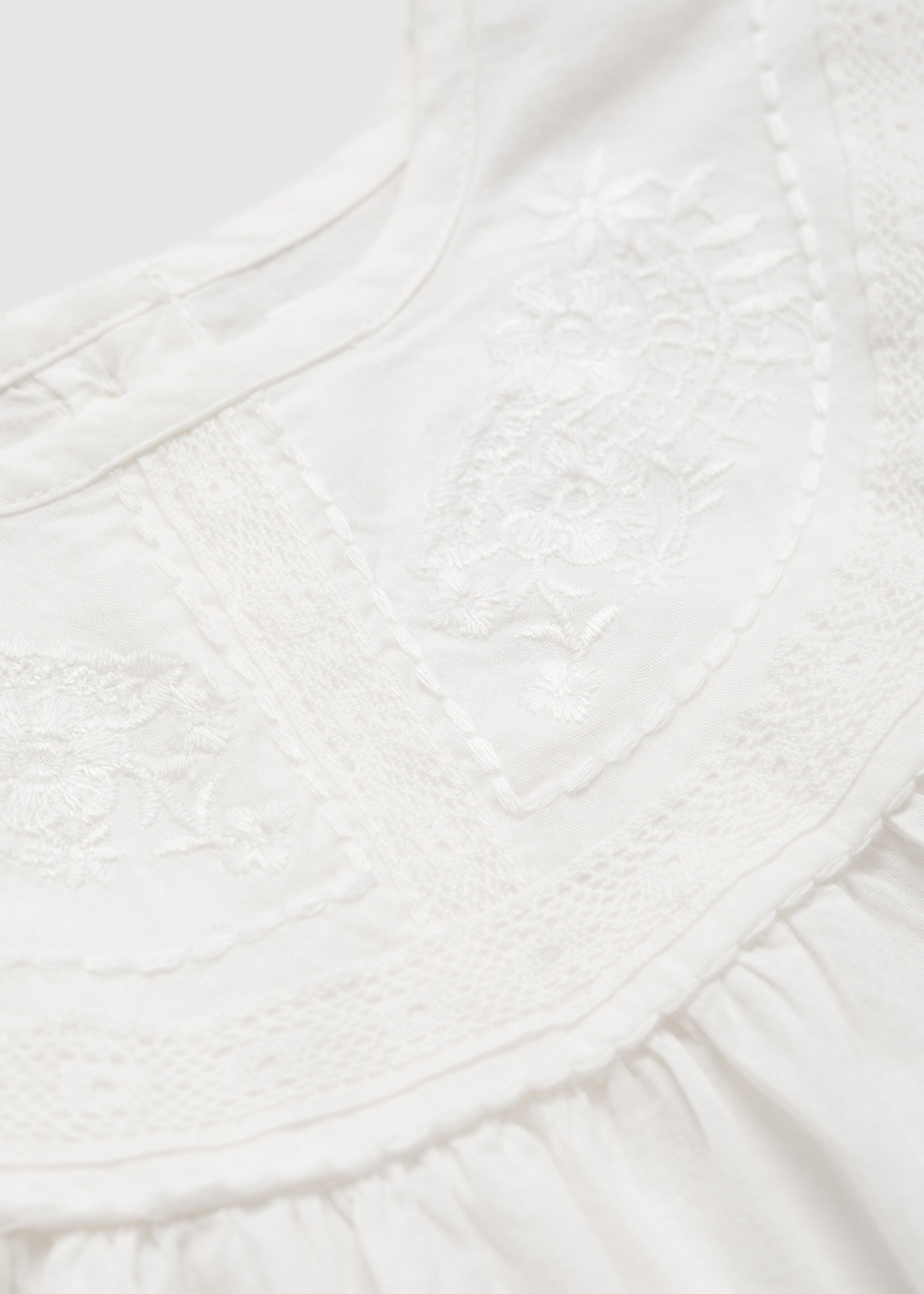 Geborduurde katoenen blouse - Detail van het artikel 8
