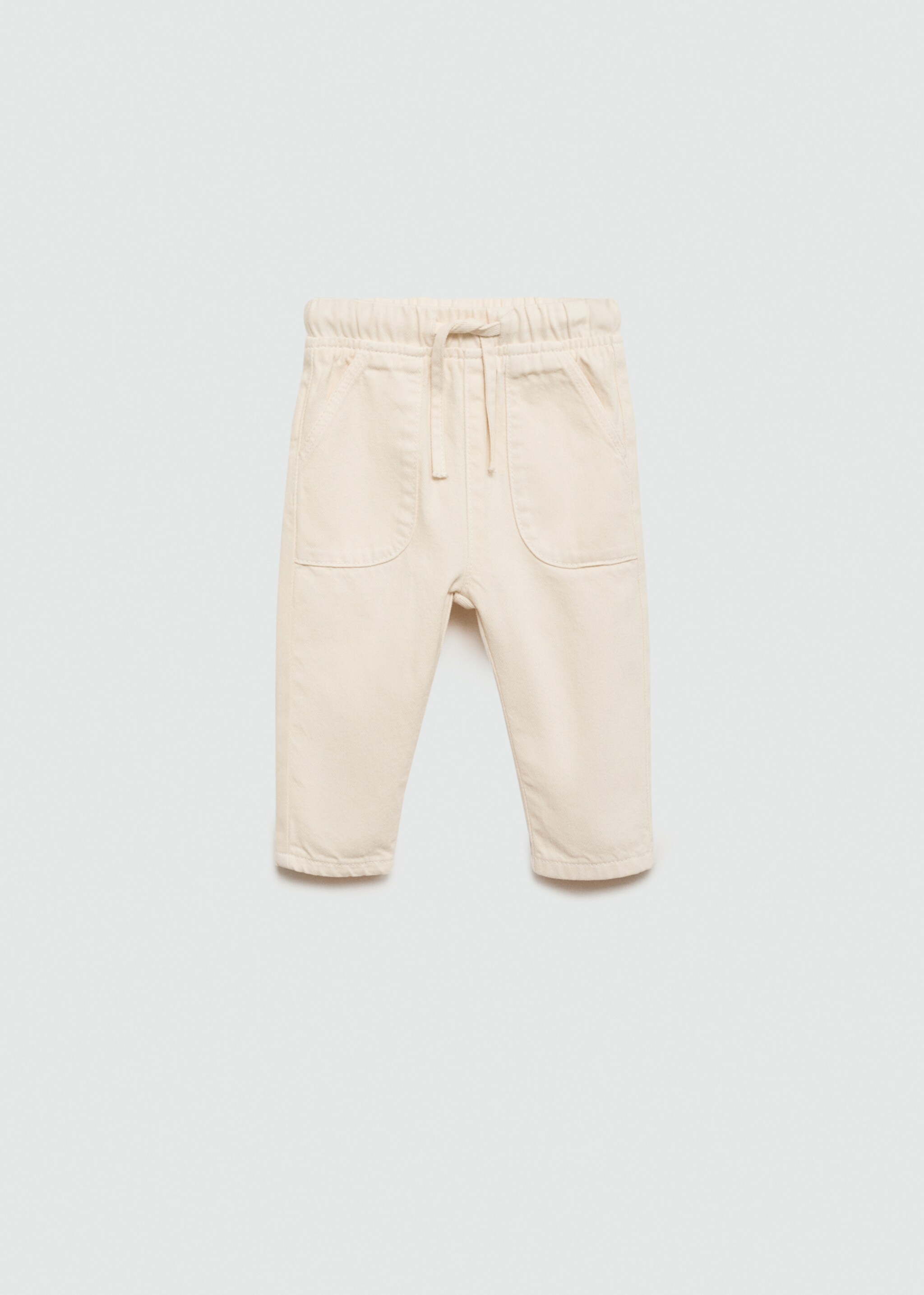 Pocket cotton pants - Article without model