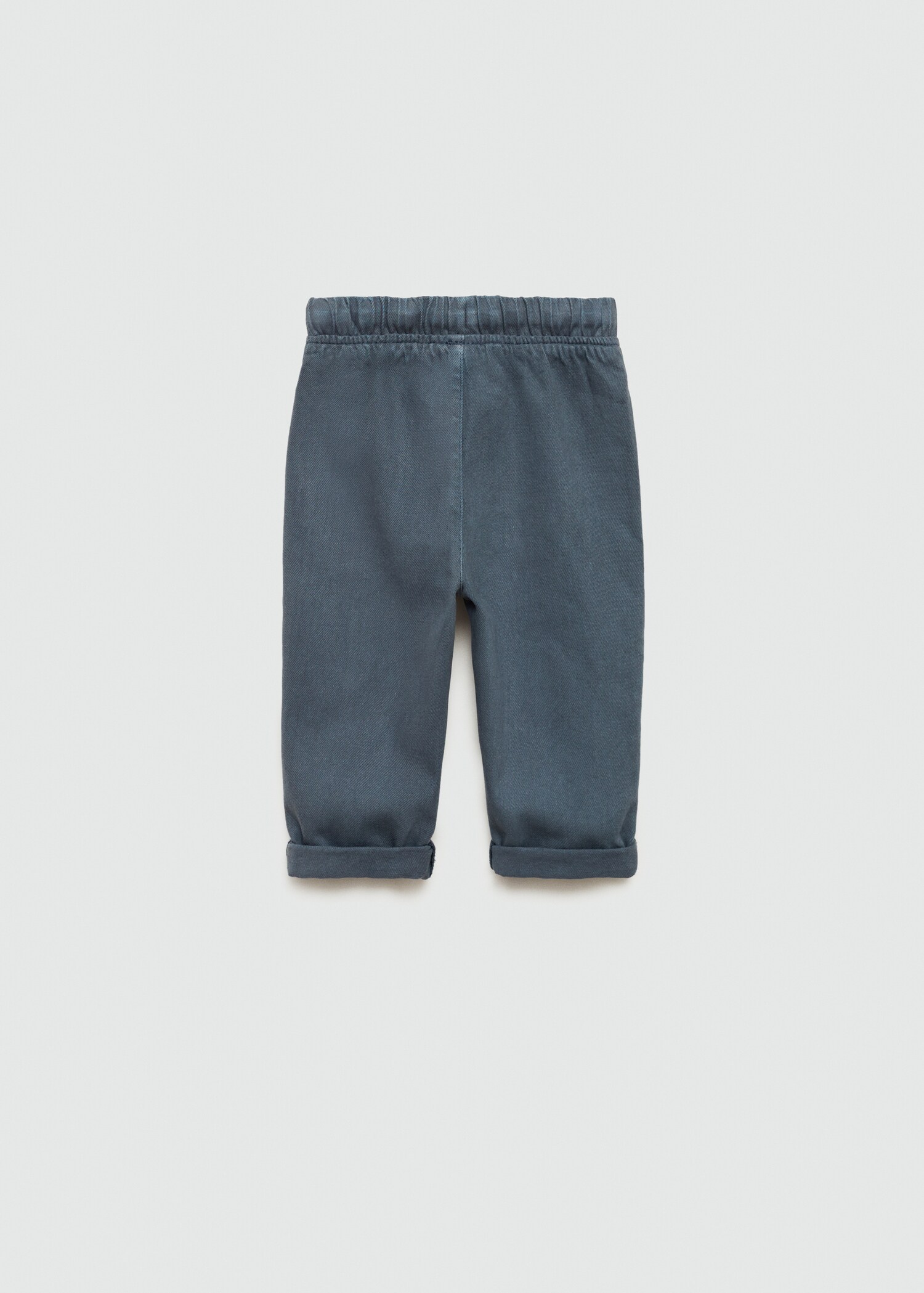 Pocket cotton pants - Reverse of the article