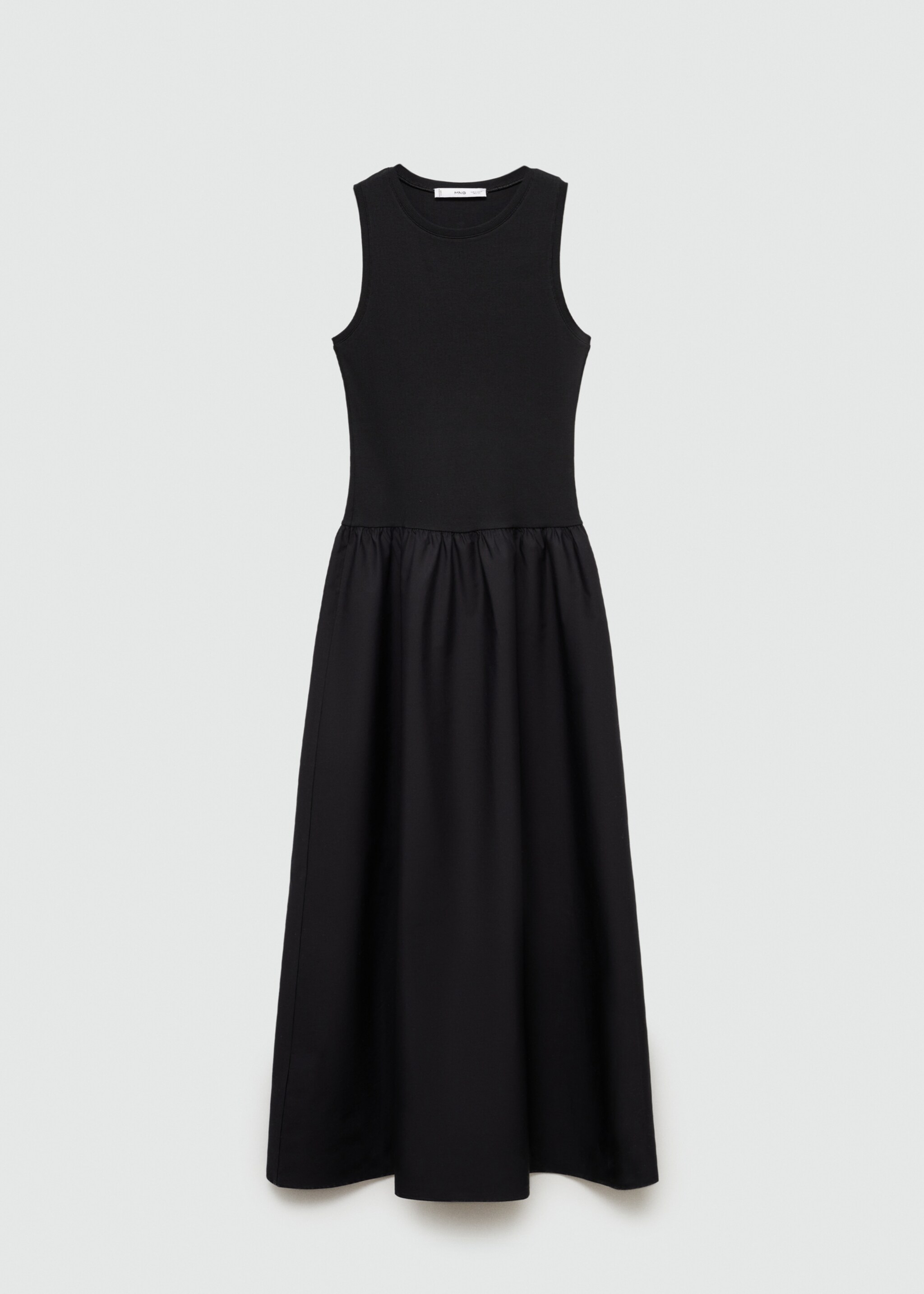 A-line dress - Article without model, Black. Ref: 77093672-00.
