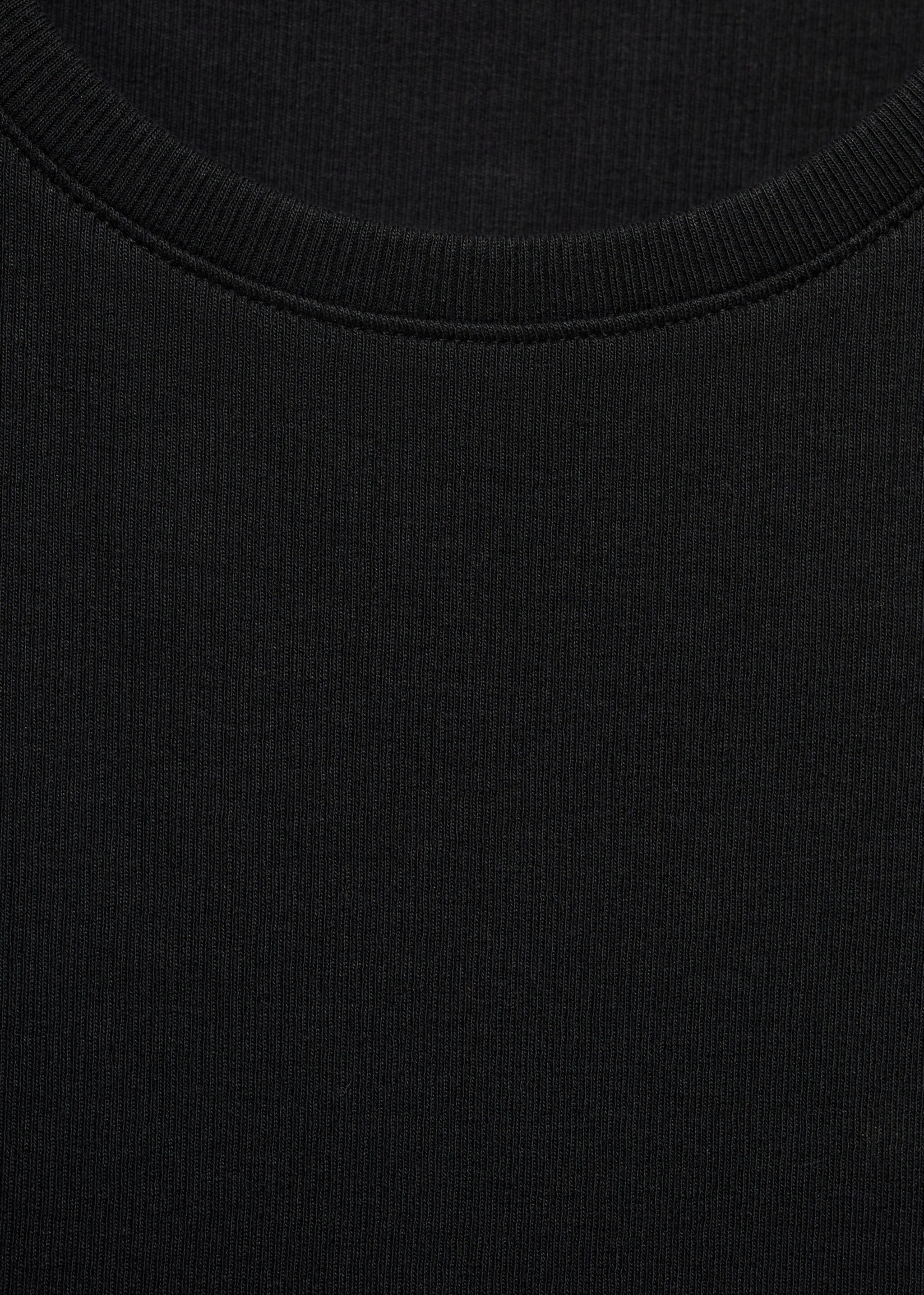 A-line dress - Details of the article 0, Black. Ref: 77093672-00.