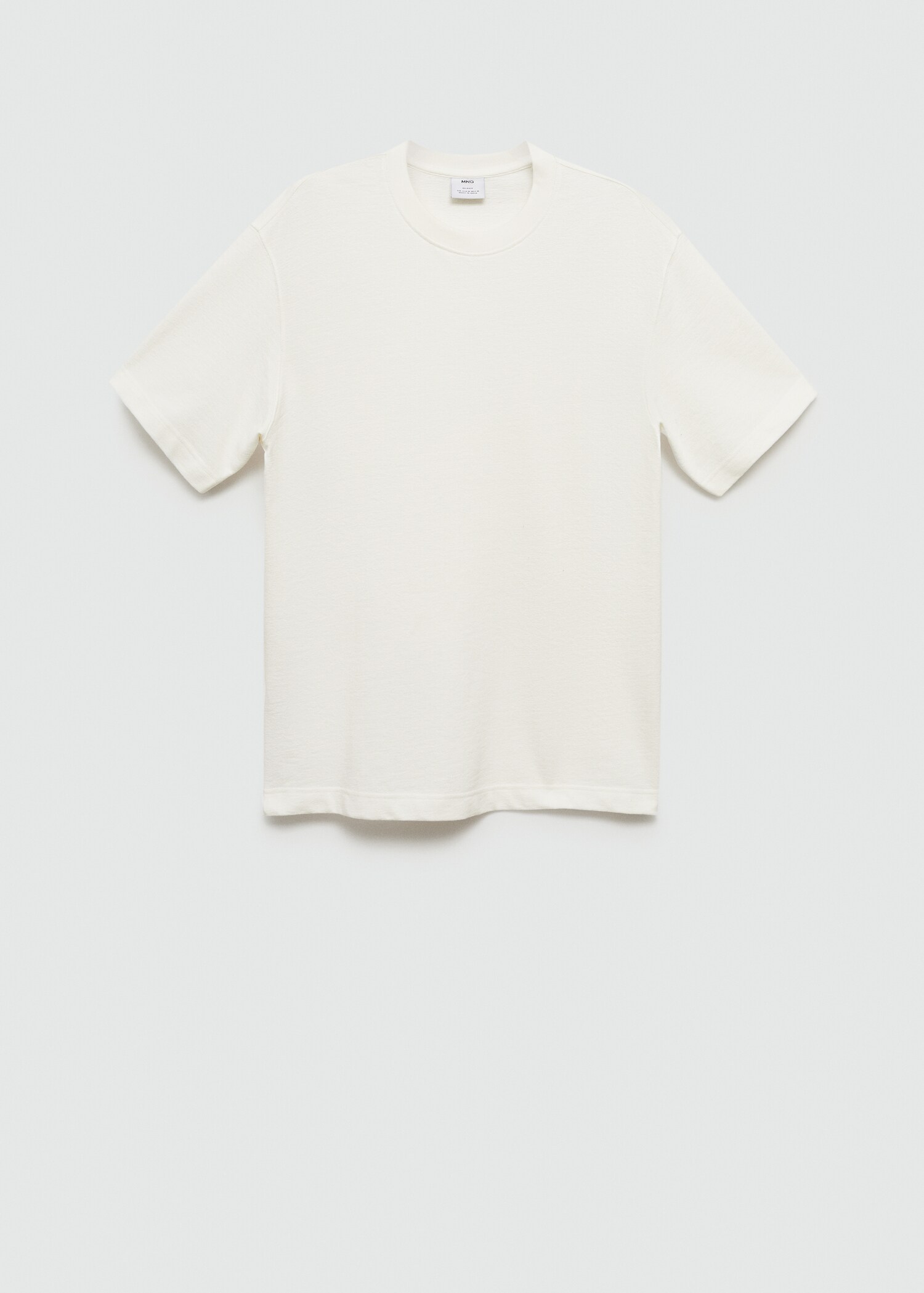 100% cotton relaxed-fit t-shirt - Article without model