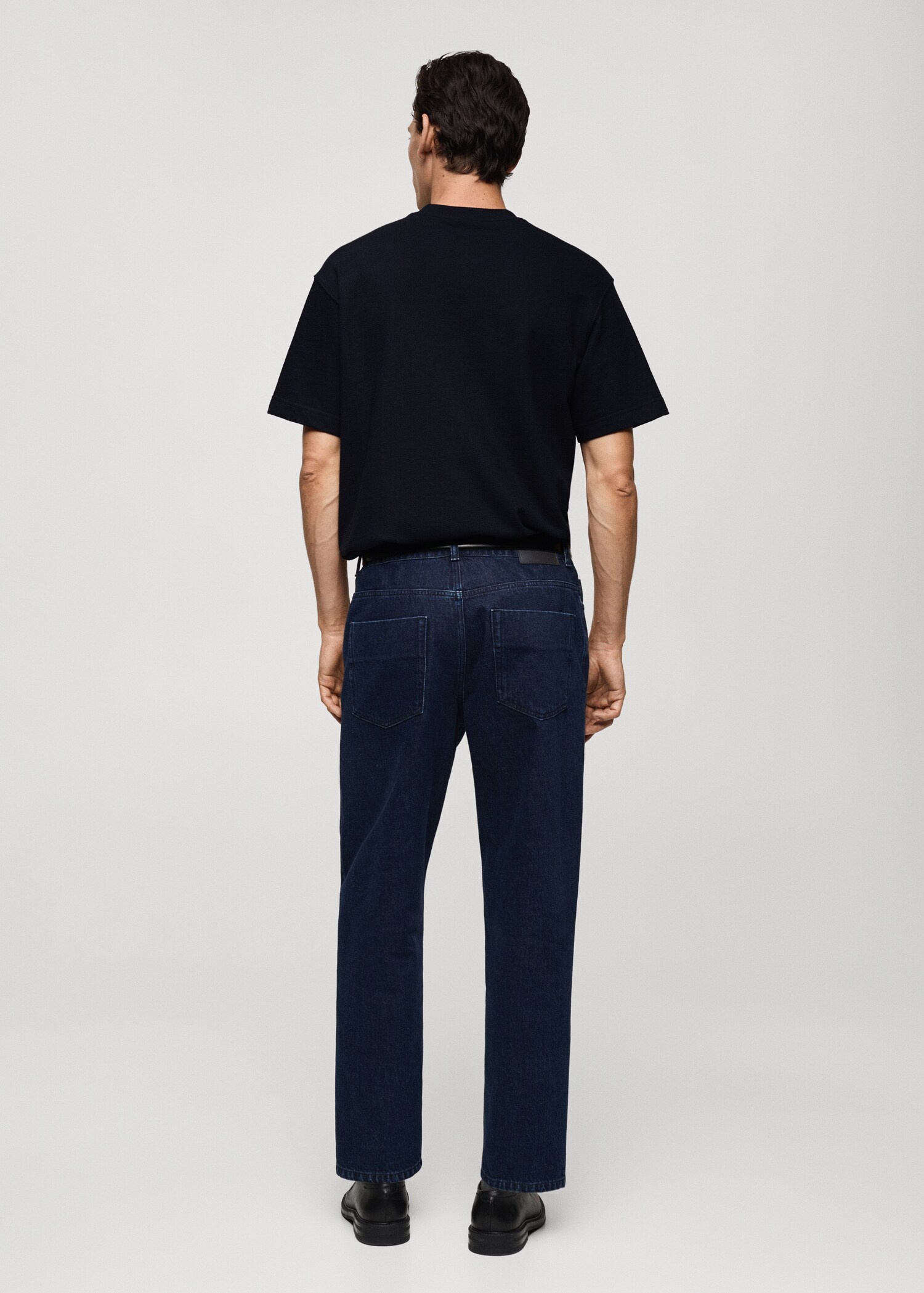 100% cotton relaxed-fit t-shirt - Reverse of the article