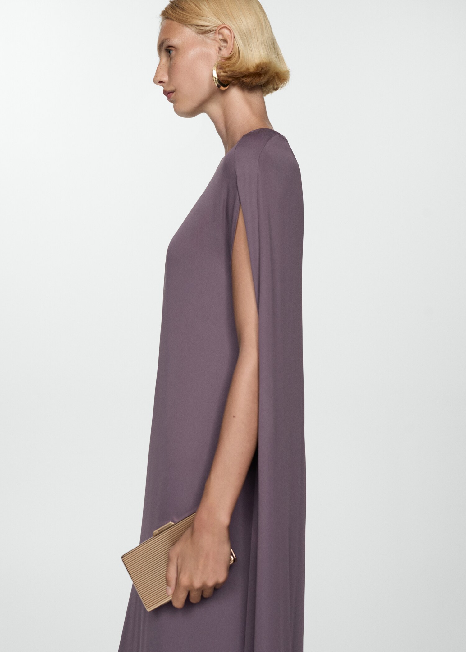 Sleeve slit dress - Medium plane
