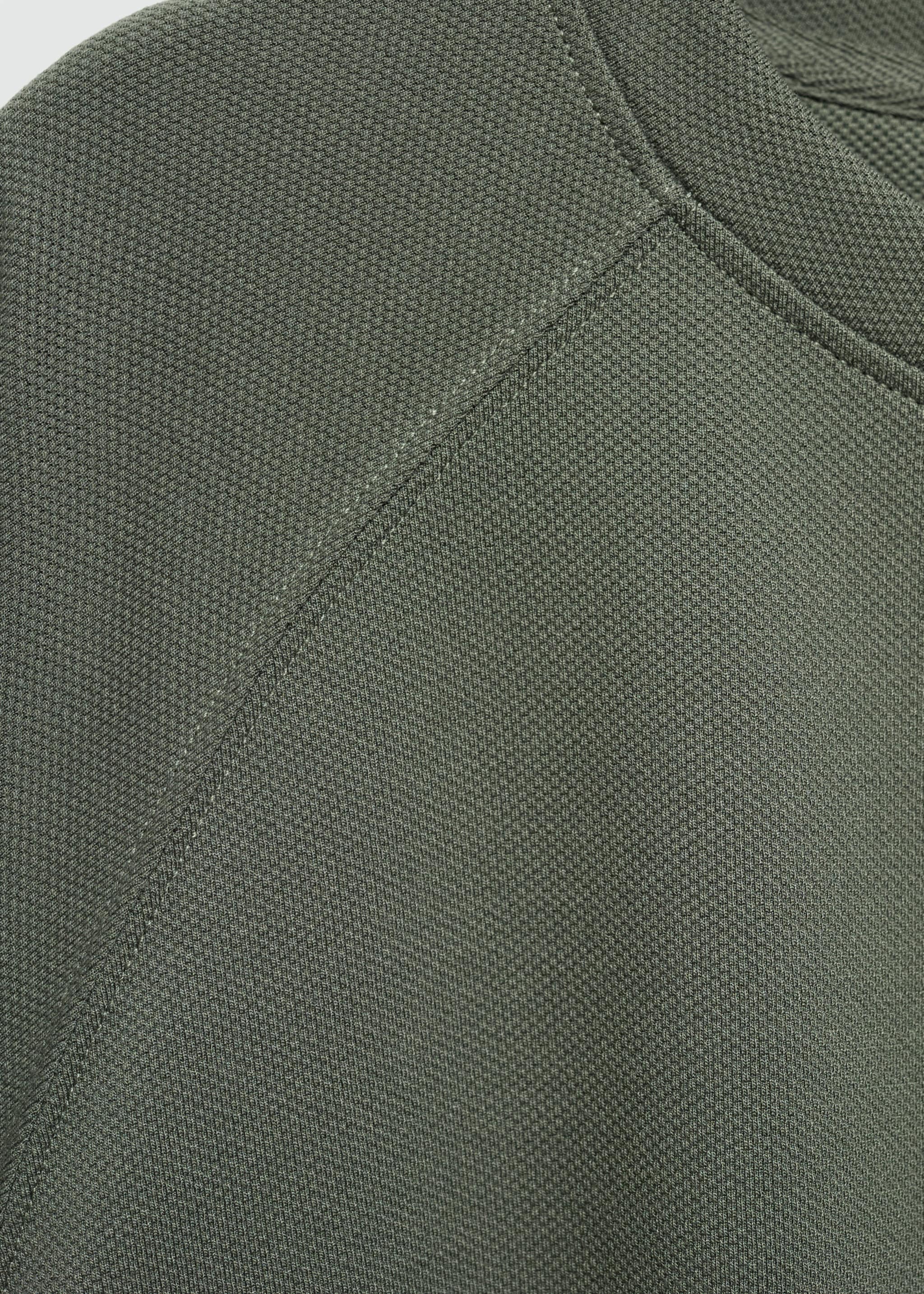 Majica .-- pique - Detalji artikla 8, Kaki. Ref: 77094014-00.