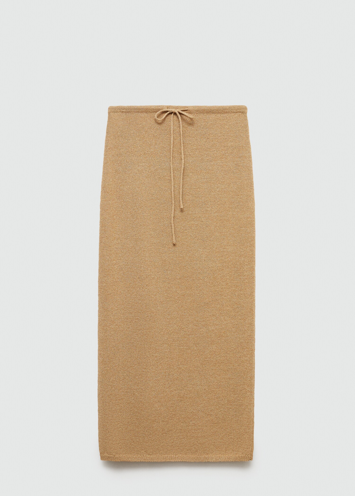Long knitted skirt - Article without model