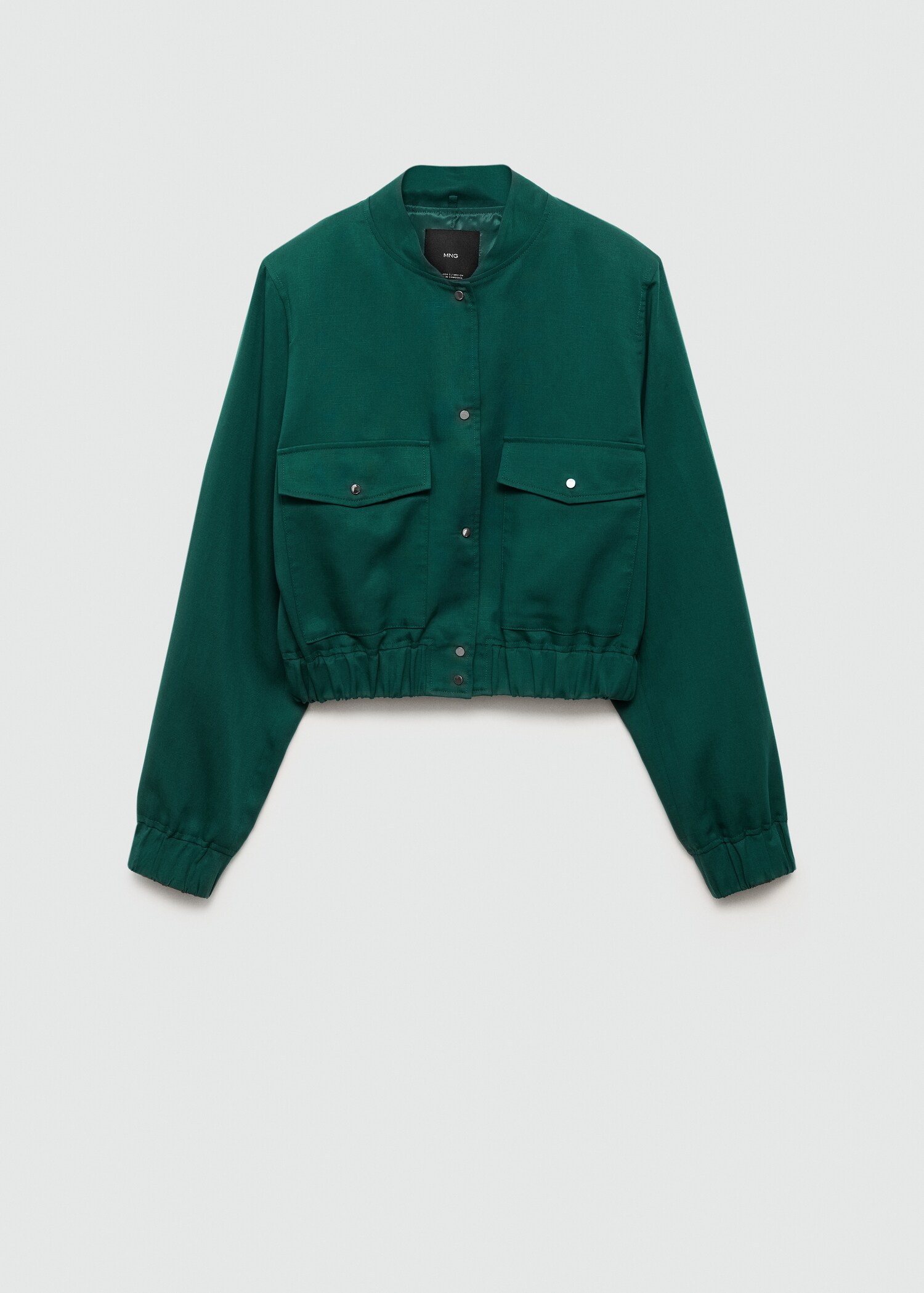 Lyocell jacket with pockets - Article without model