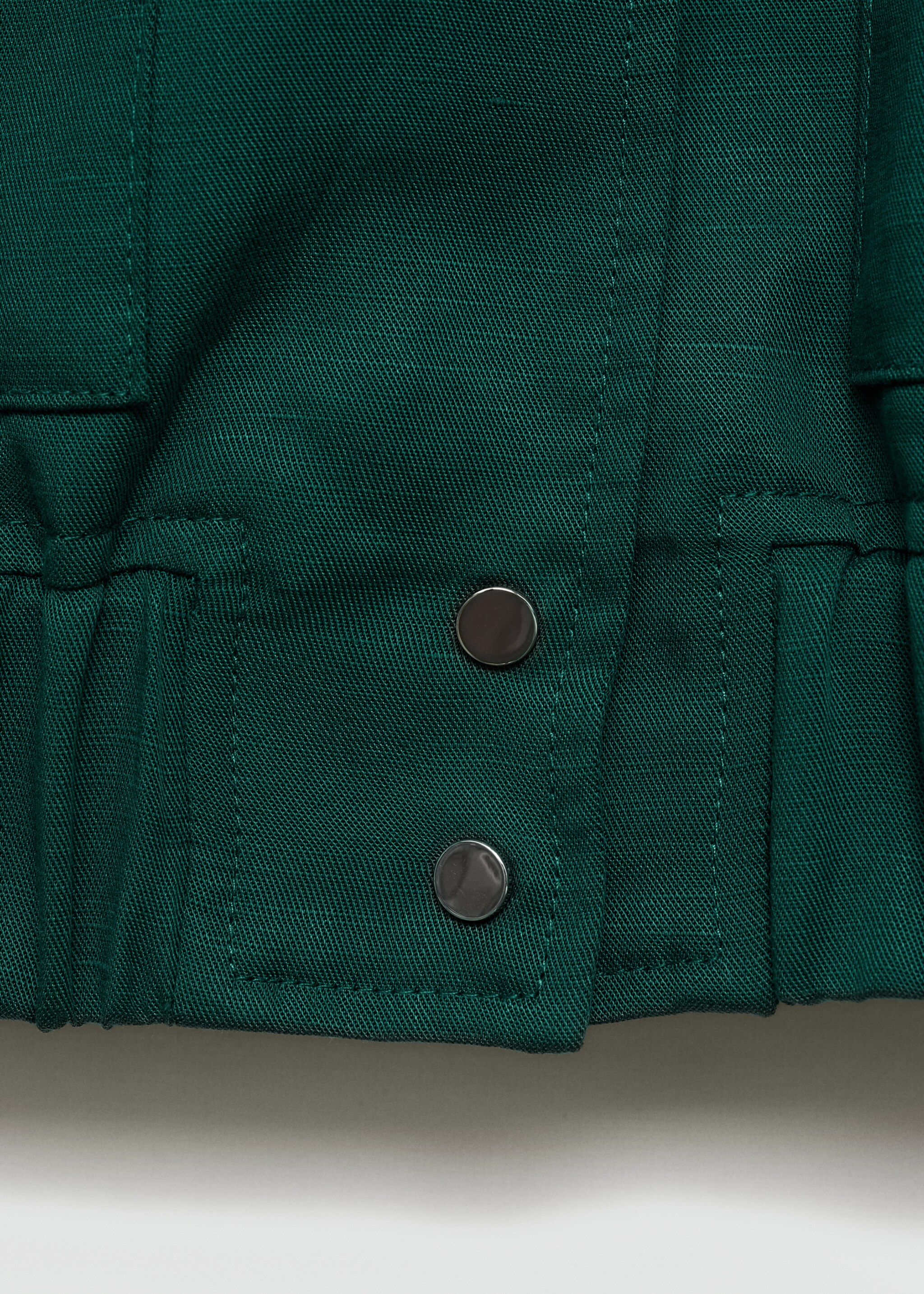 Lyocell jacket with pockets - Details of the article 0