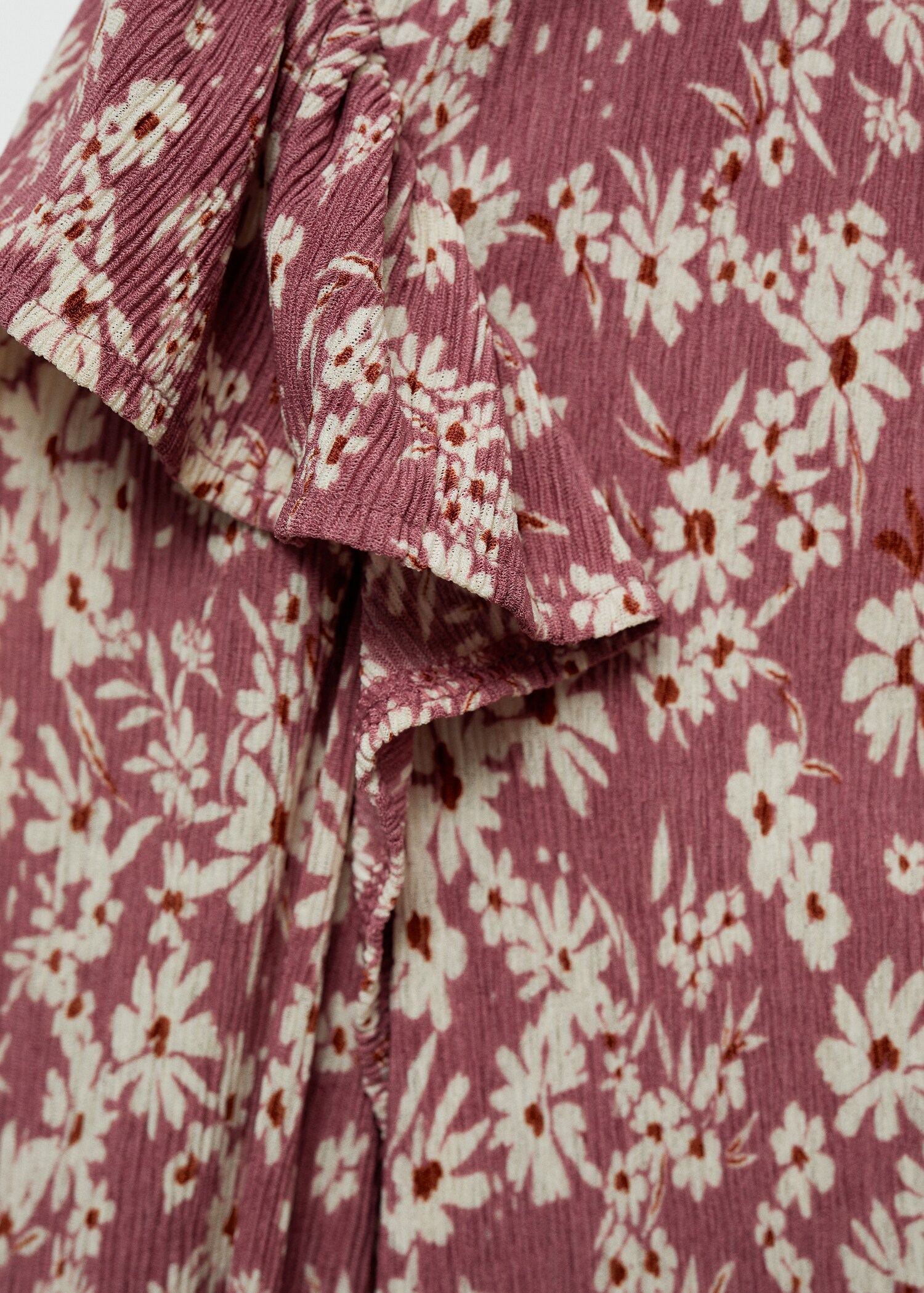 Ruffles printed blouse - Details of the article 8