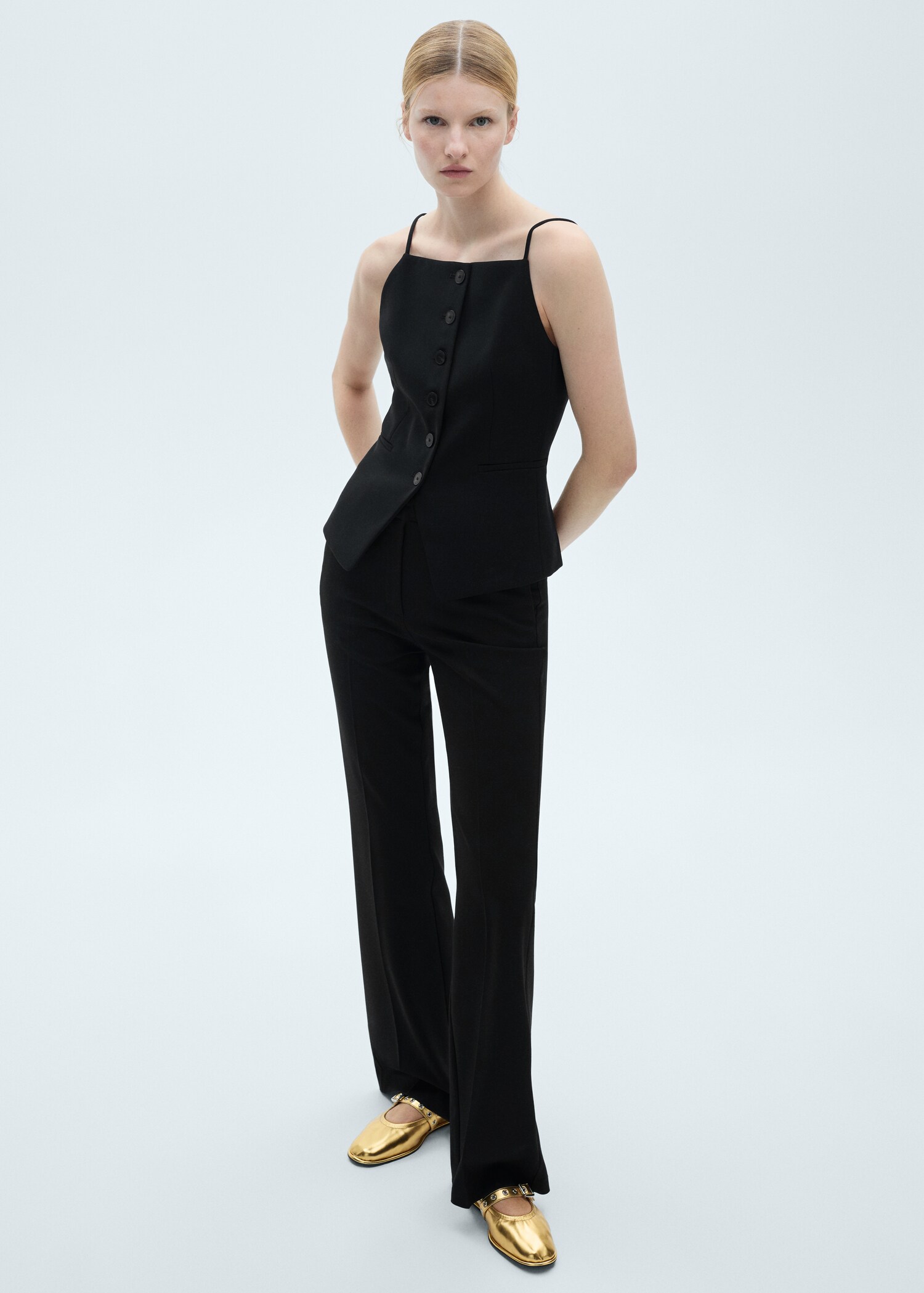 Round-toe ballet flats with buckle - Details of the article 9