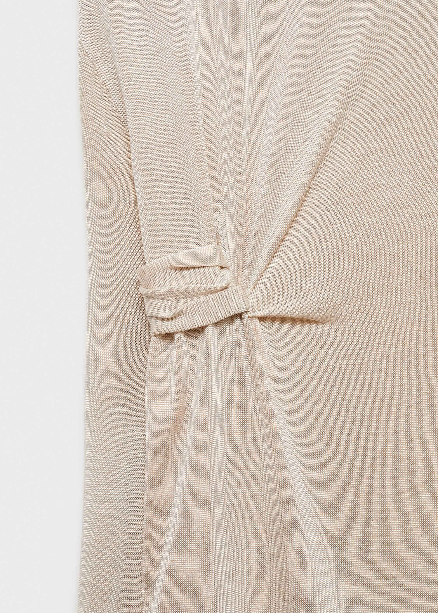 Knot knitted dress - Details of the article 8