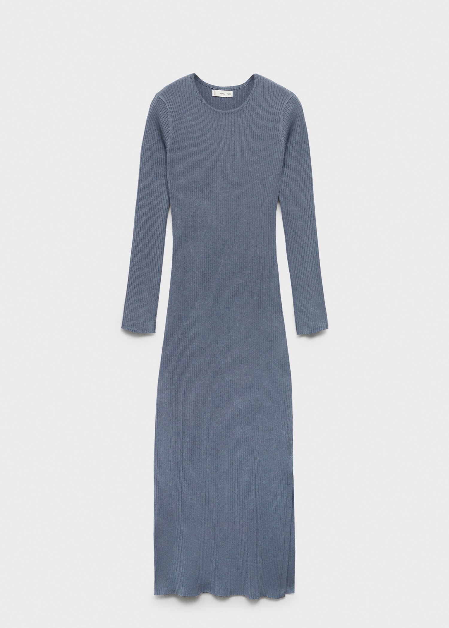 Geripptes Midikleid - Artikel ohne Model