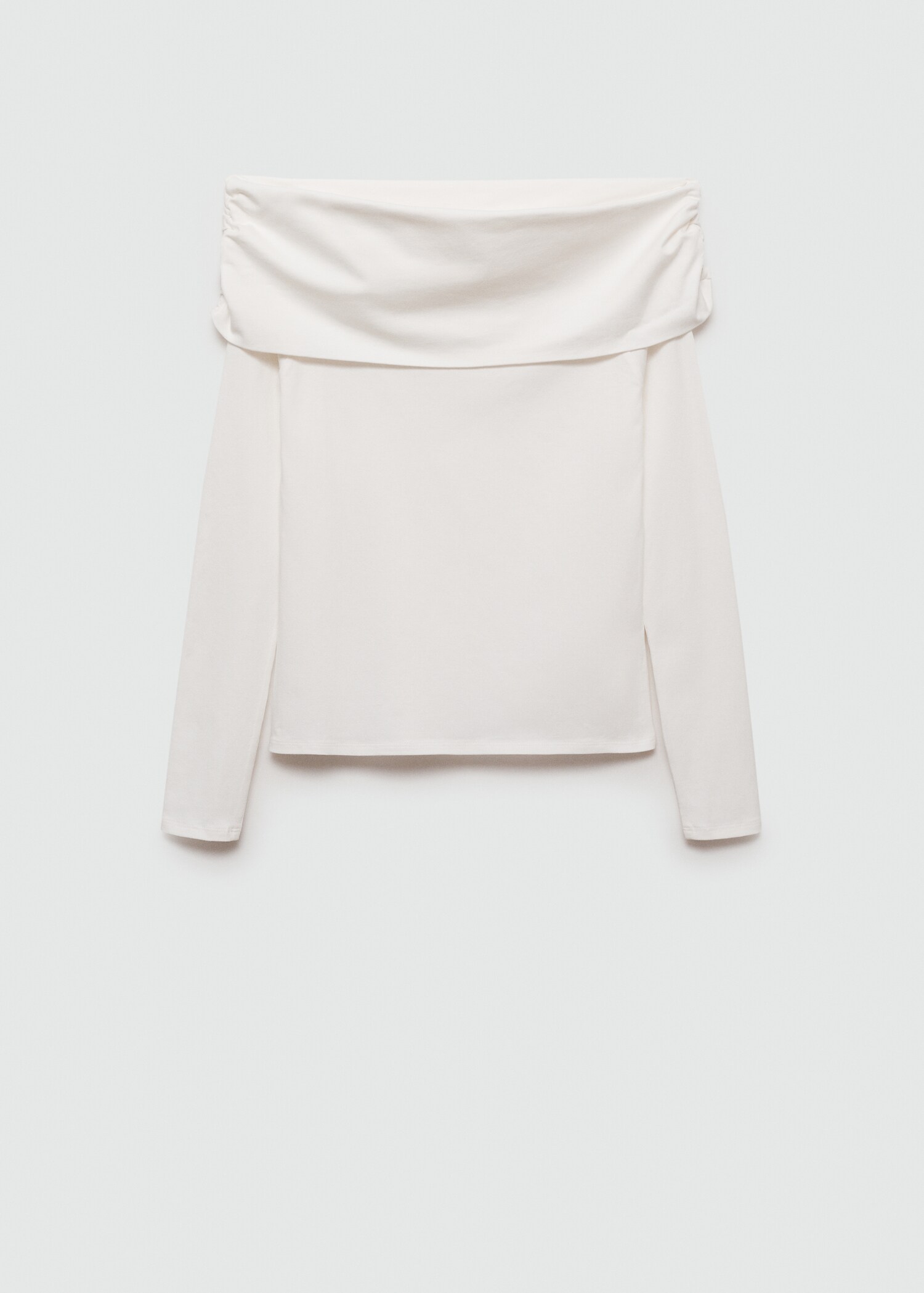 Off-shoulder T-shirt - Article without model