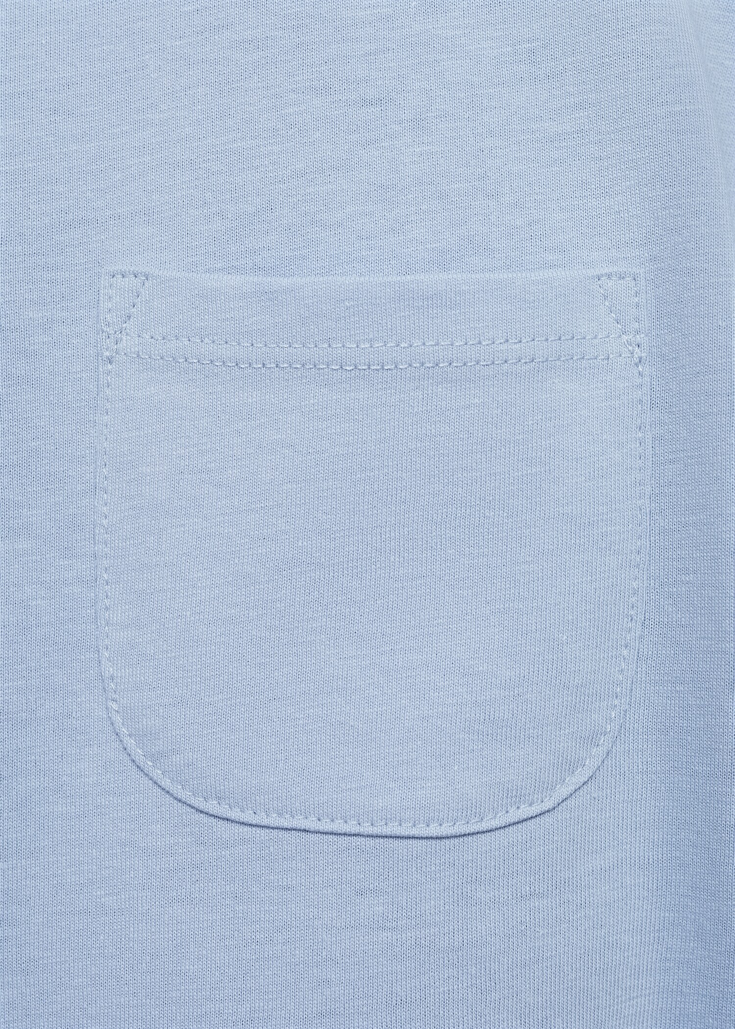 Katoenen T-shirt met borstzak - Detail van het artikel 8