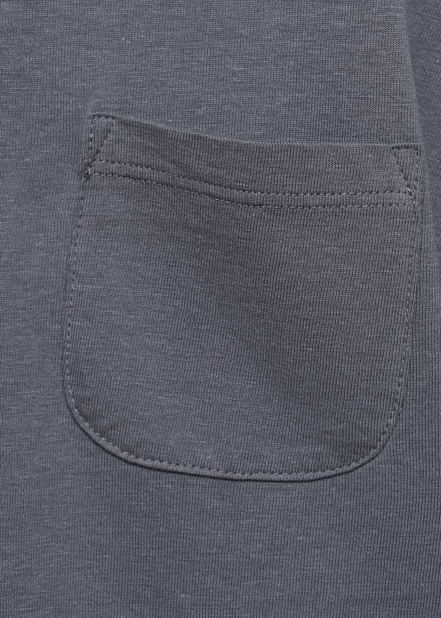 Katoenen T-shirt met borstzak - Detail van het artikel 8